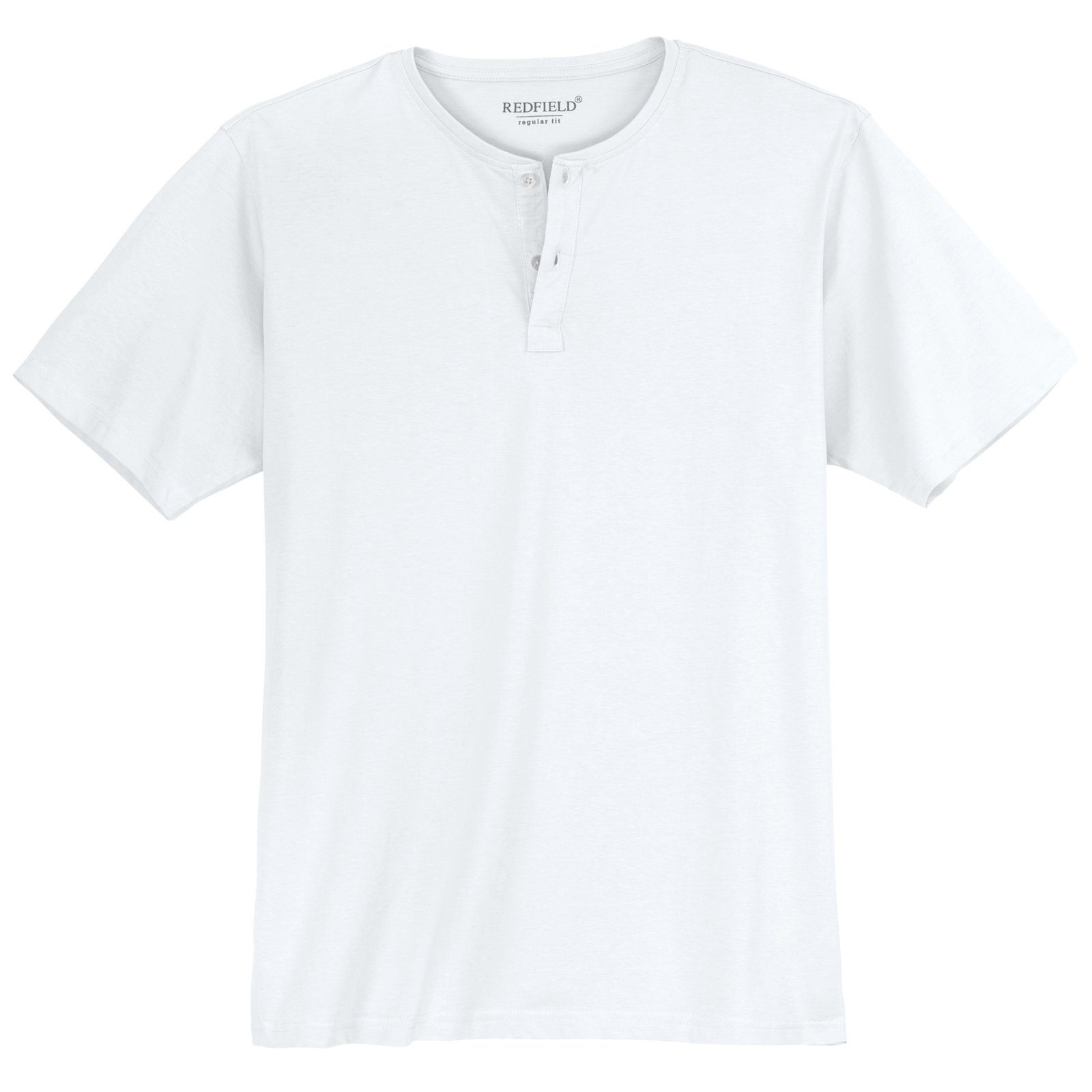redfield Rundhalsshirt Redfield T-Shirt weiß mit günstig online kaufen