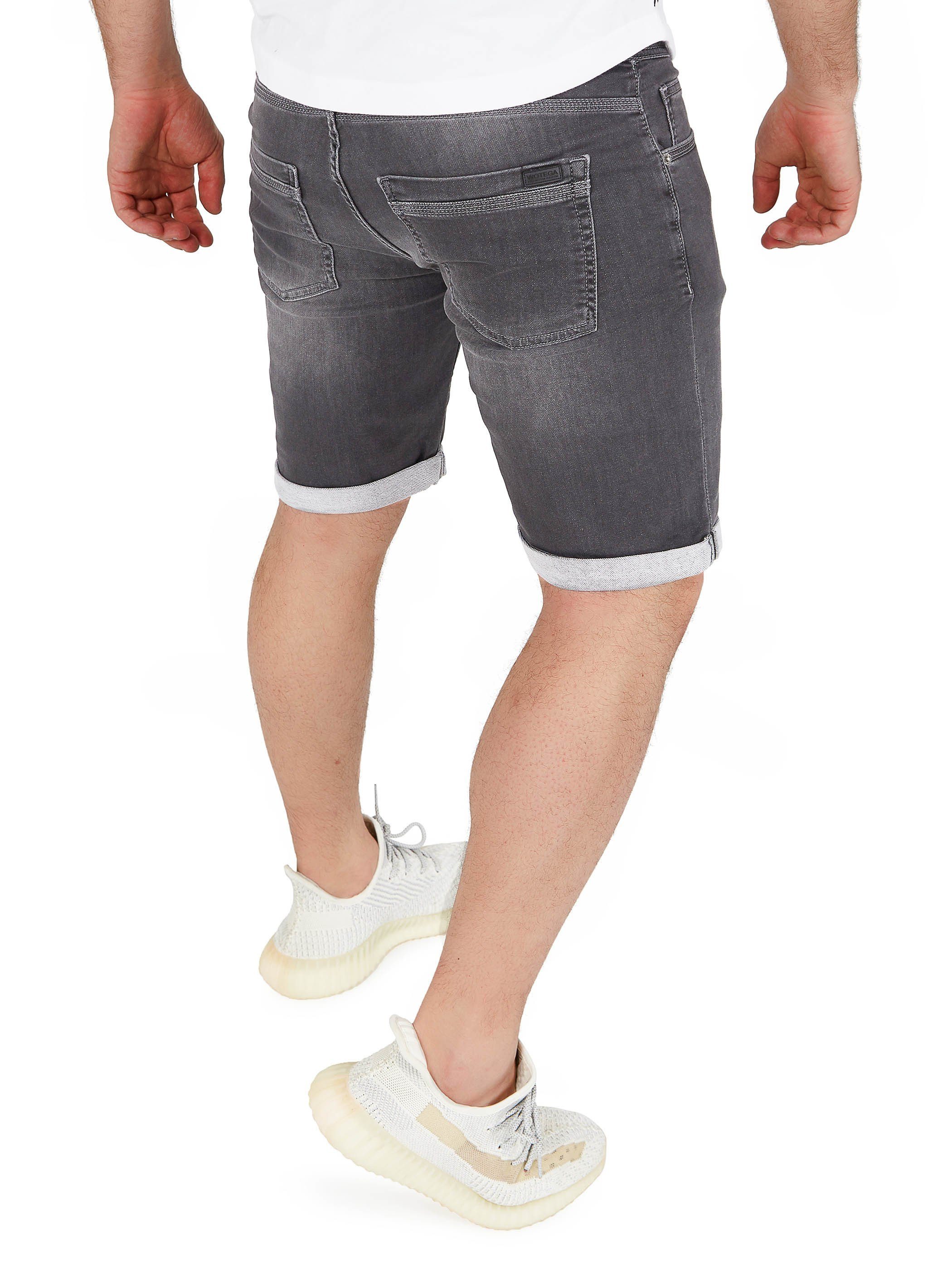 WOTEGA Jeansshorts Diego modische Jeansshorts mit Stretchanteil