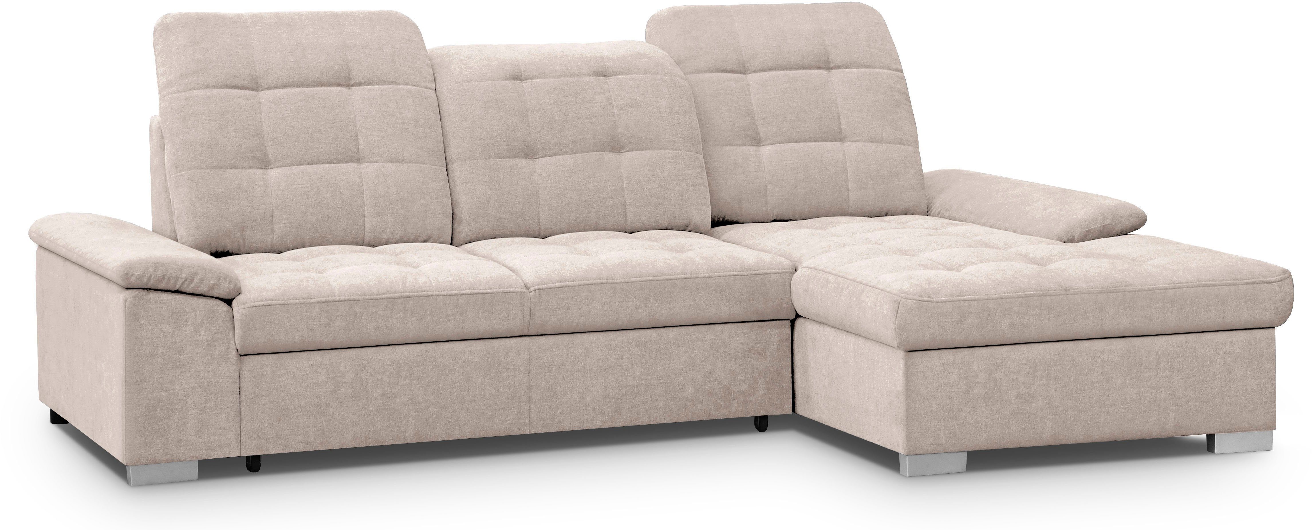 WERK2 Ecksofa Carmen, mit Bettfunktion & Bettkasten, optional Sitztiefenver günstig online kaufen