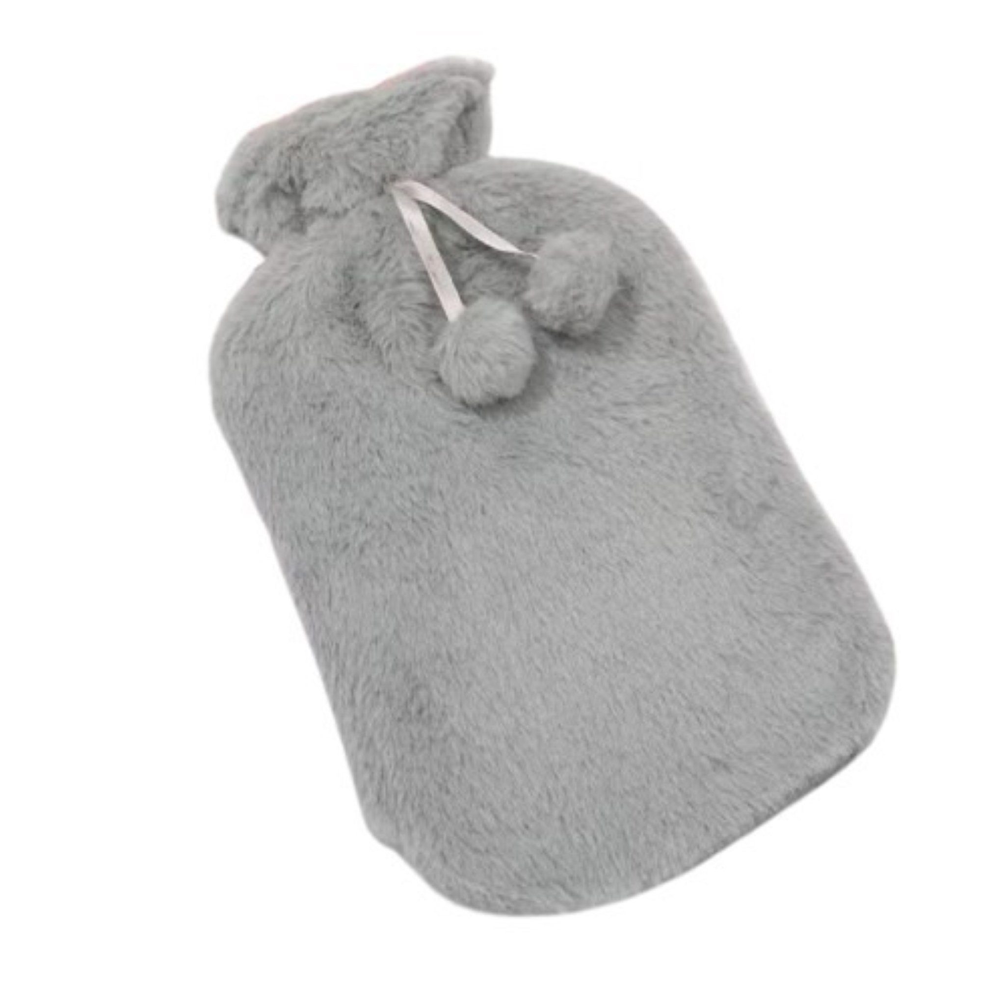 Botells Wärmflasche Wärmeflasche mit Plüsch-Bezug in Felloptik kuschelig weich, wohltuend, (Thermo, Wärmekissen geeignet für Wärme und Kälte), kuschelig weich, langanhaltende Wärme -/Kältetherapie, auslaufsicher