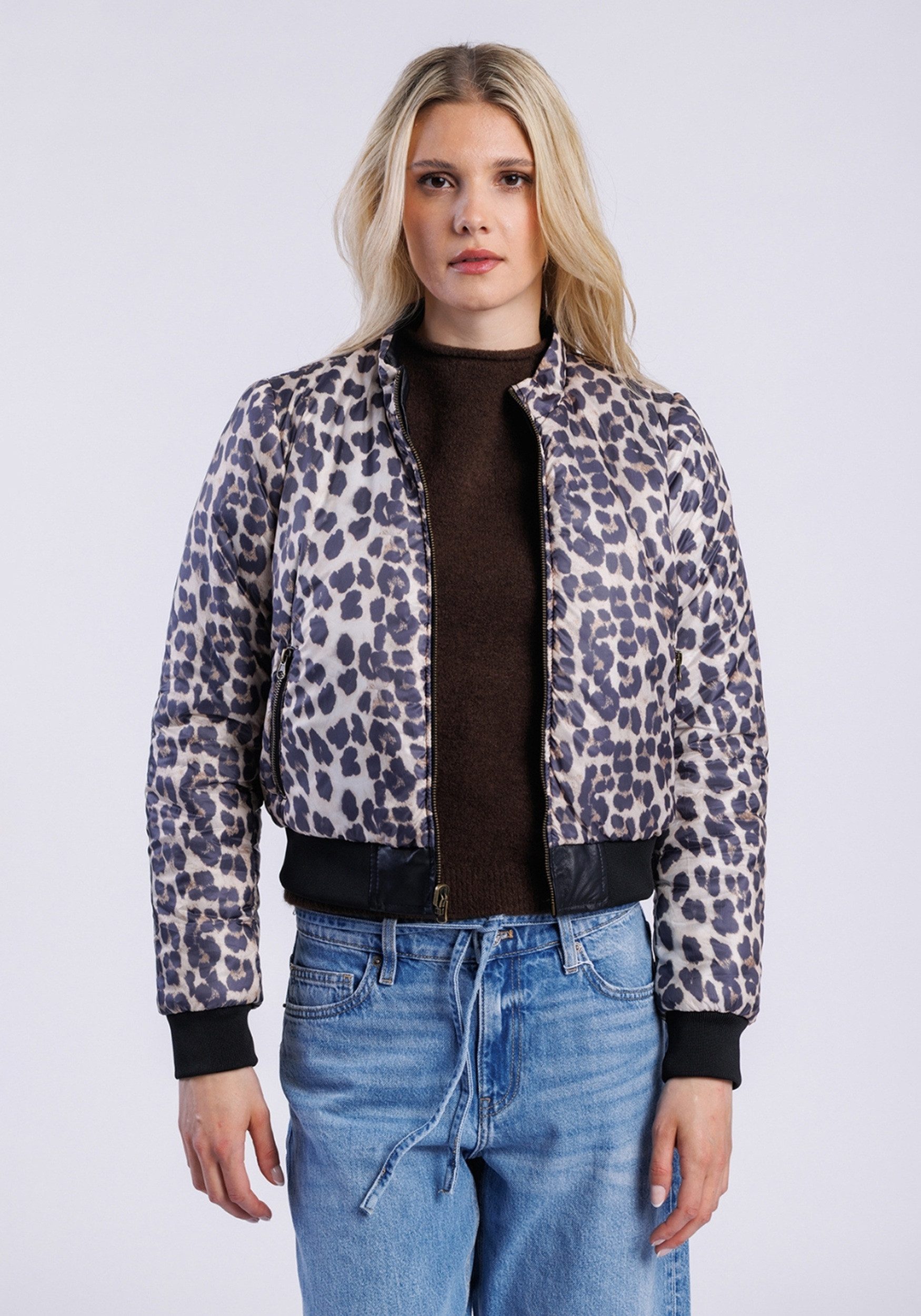 Freaky Nation Lederjacke Leo Star-FN