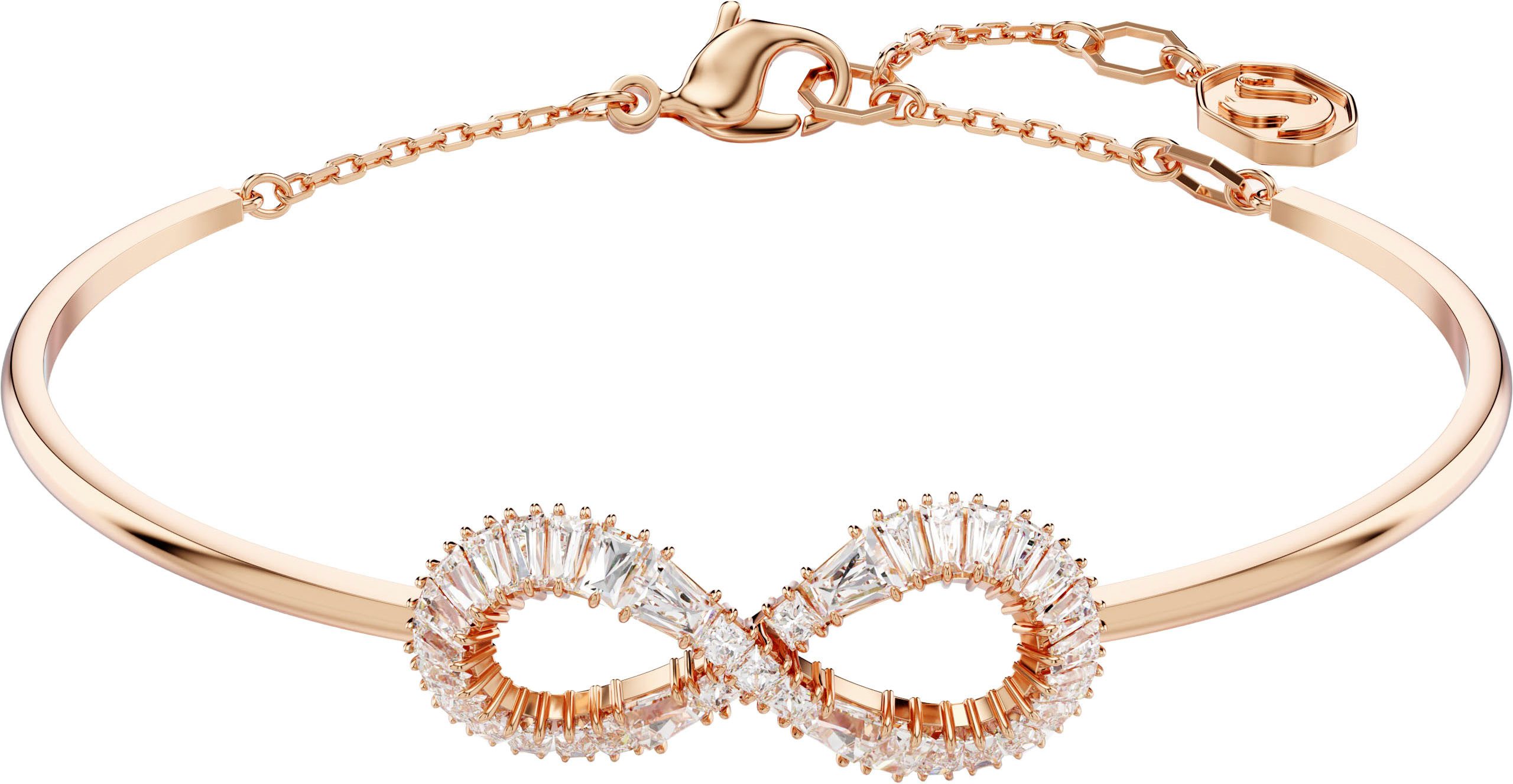 Swarovski Armreif Hyperbola, mit Swarovski® Kristall günstig online kaufen