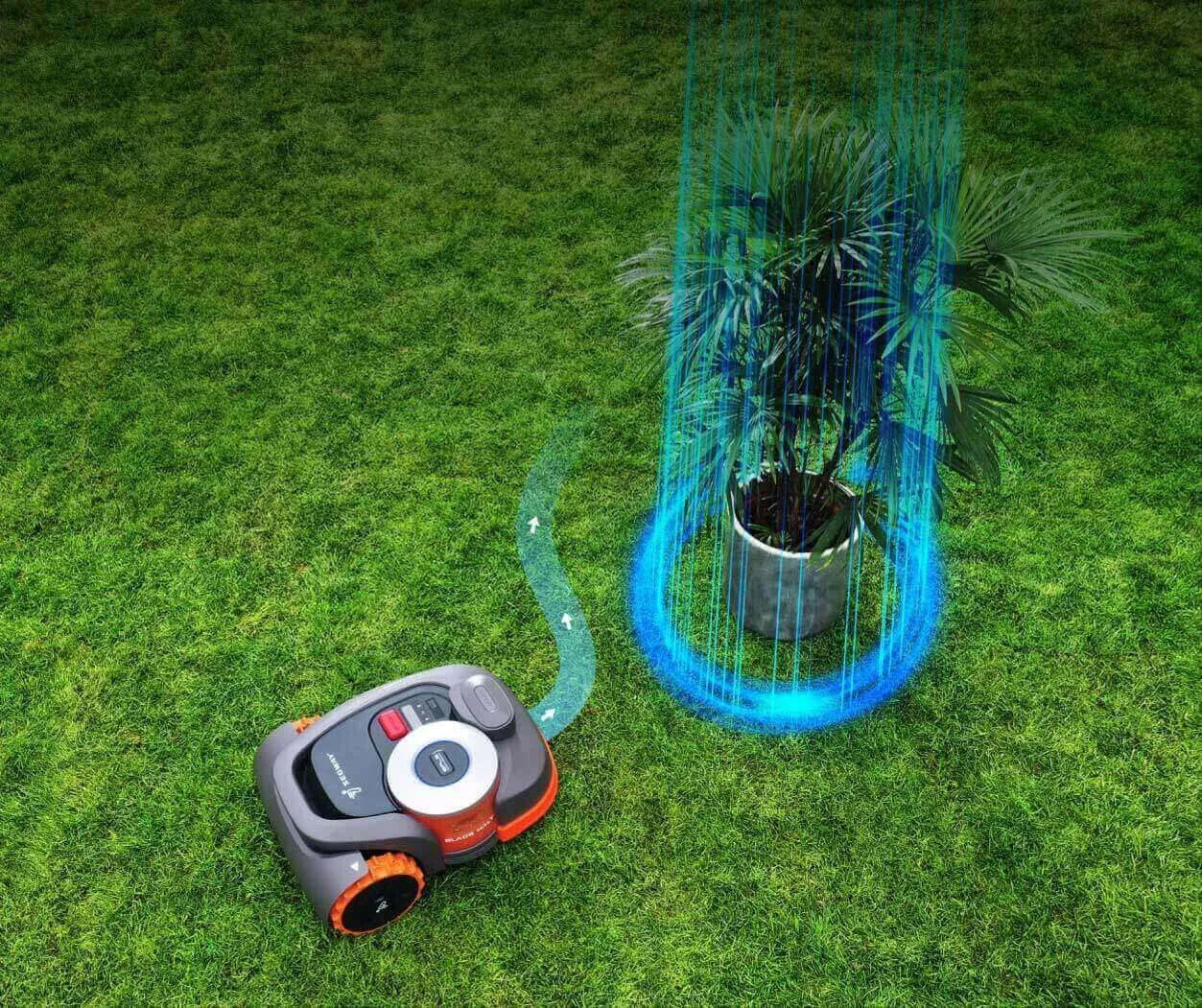 Segway robotic lawnmower Navimow H3000E-VF, for lawns up to 3000 m²