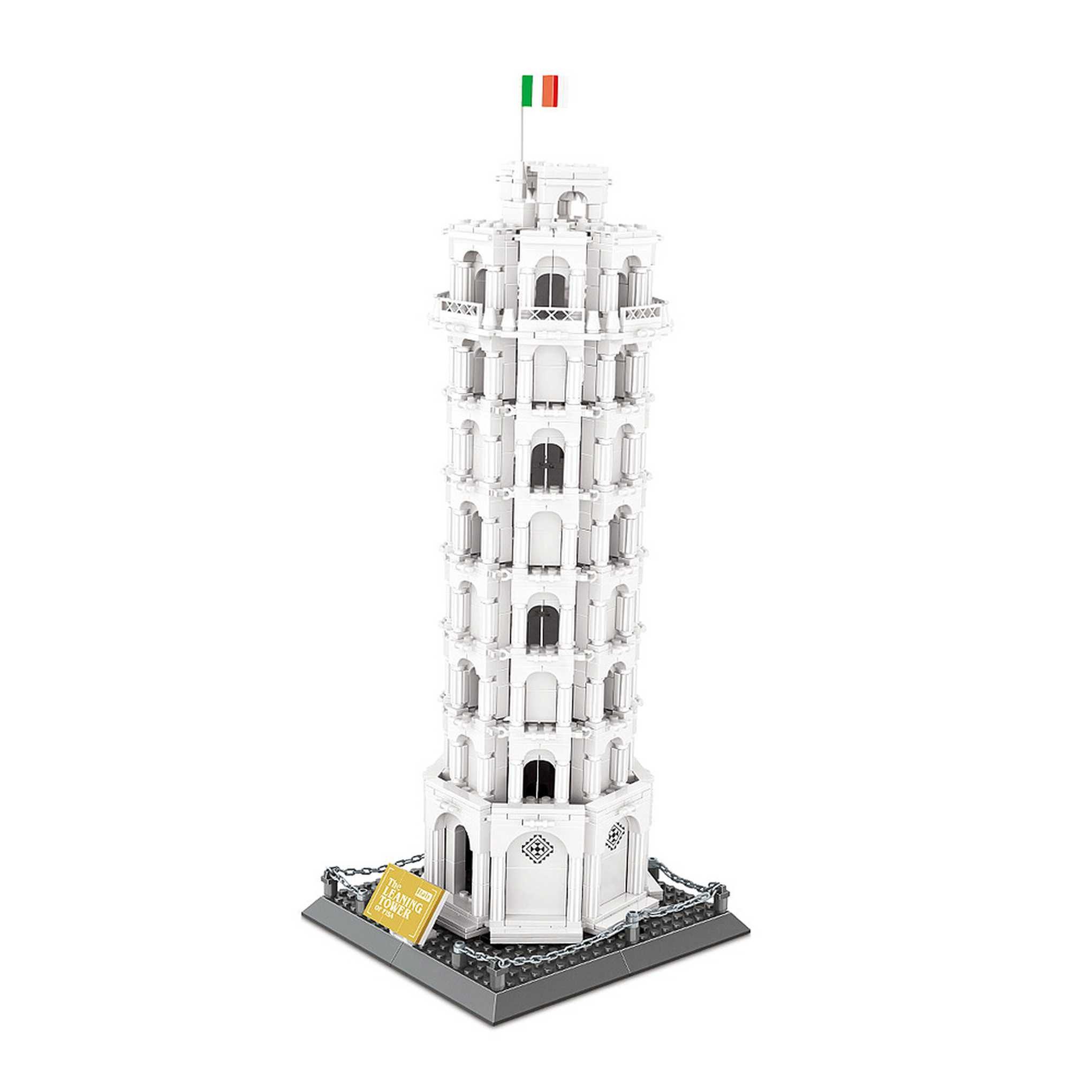 Wange 5214 - Der schiefe Turm von Pisa (Wange) Spielbausteine, (1334 St)