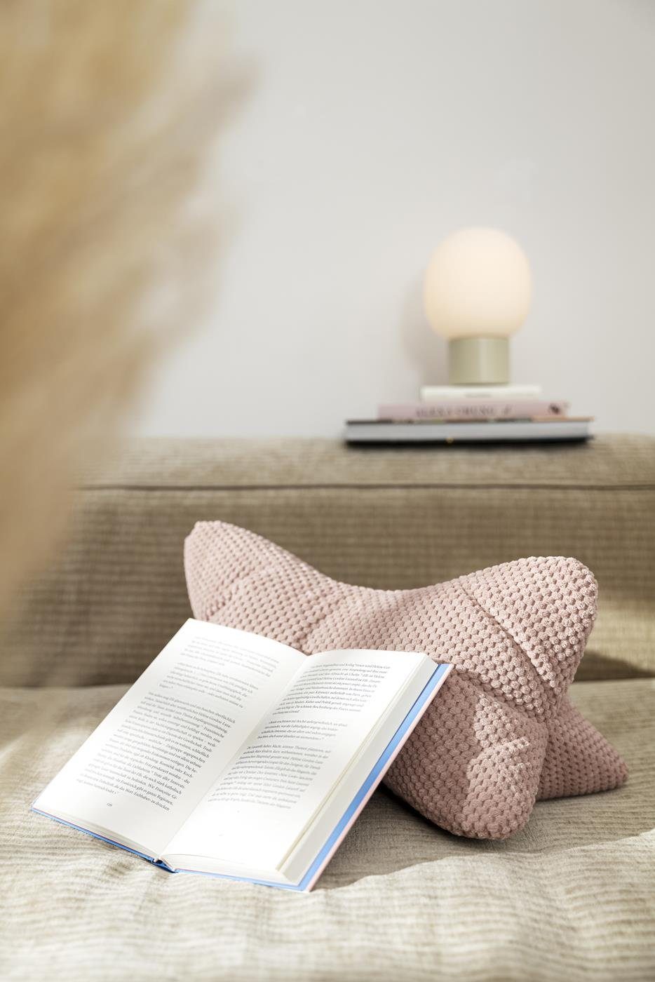 Magma Heimtex Nackenstützkissen Comodo Leseknochen ergonomische Form Nacken günstig online kaufen