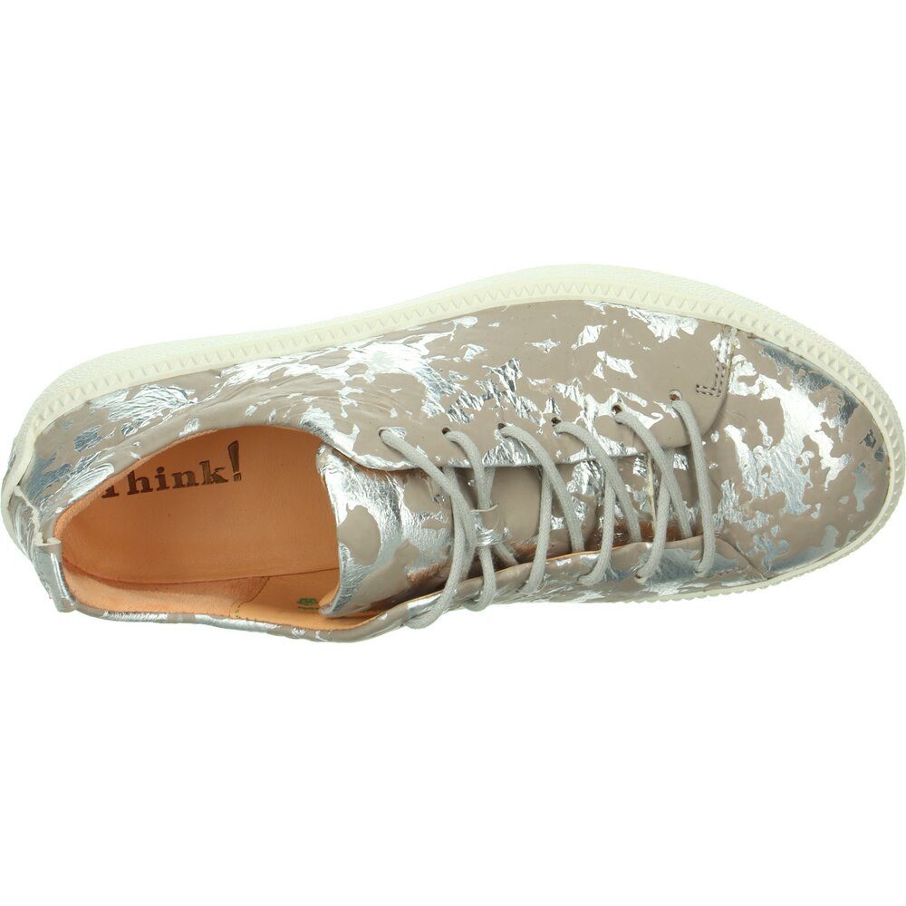 Think! Think - Turna - Silber Schnürschuh