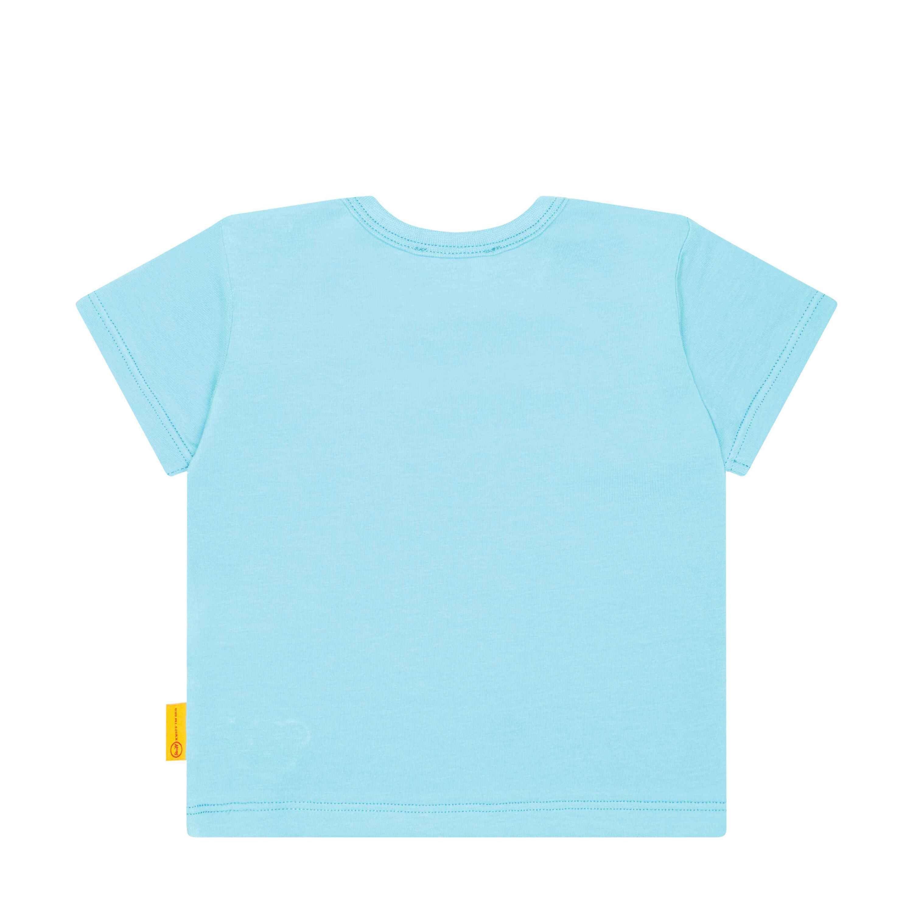 Topaz Steiff Blue T-Shirt kurzarm Happy T-Shirt Hippo