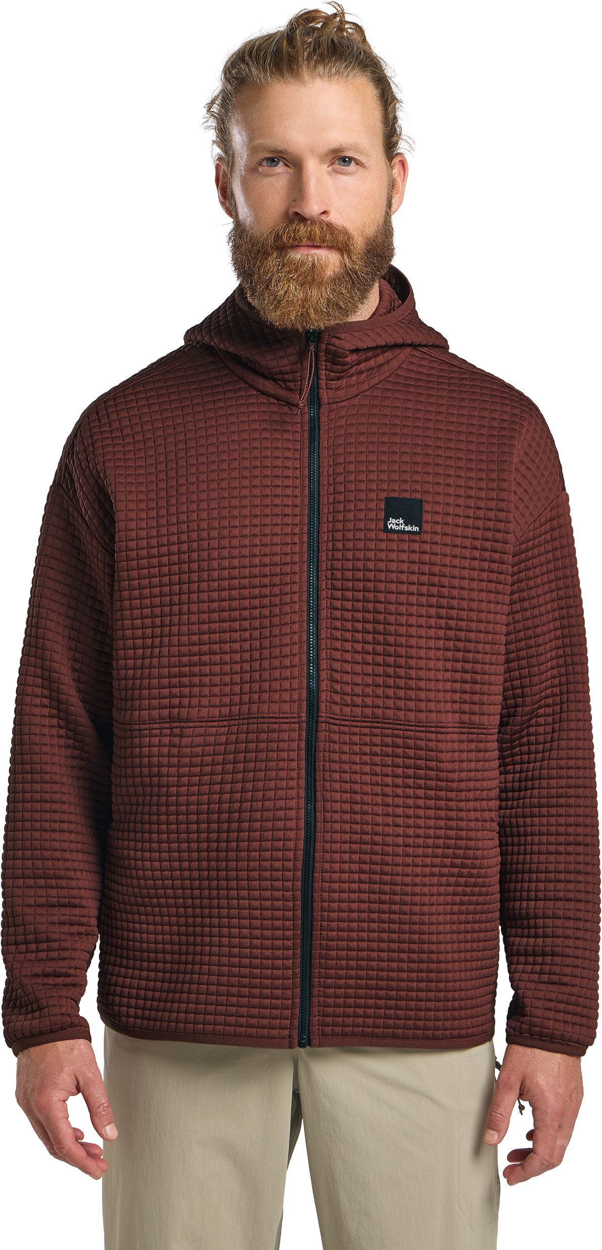 Jack Wolfskin Fleecejacke MOGARI HOODED FZ M