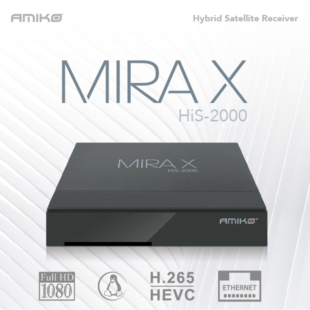 Amiko MiraX HiS-2000 Full HD 1080p Linux DVB-S2X Satellitenreceiver