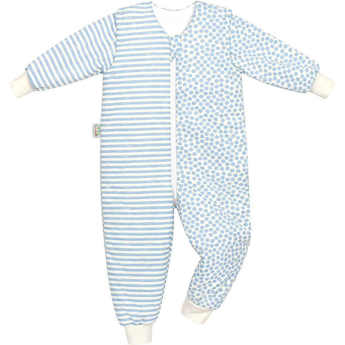 Odenwälder Babyschlafsack »Jersey-Schlafoverall Hopsi, stripes grey,«  online kaufen | OTTO