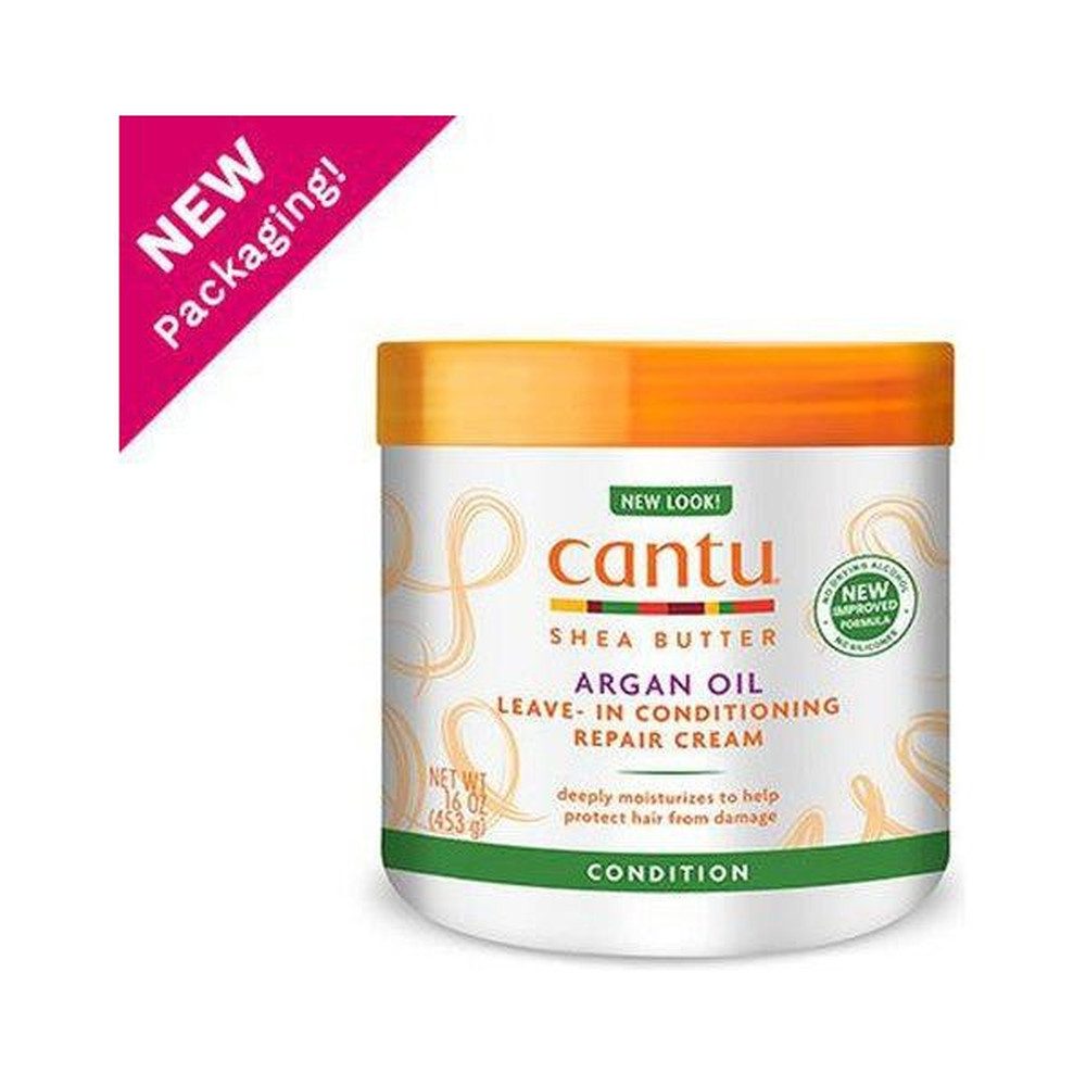 Cantu Haarspülung Cantu Argan Oil Leave-In Conditioner Repair Cream 453 g