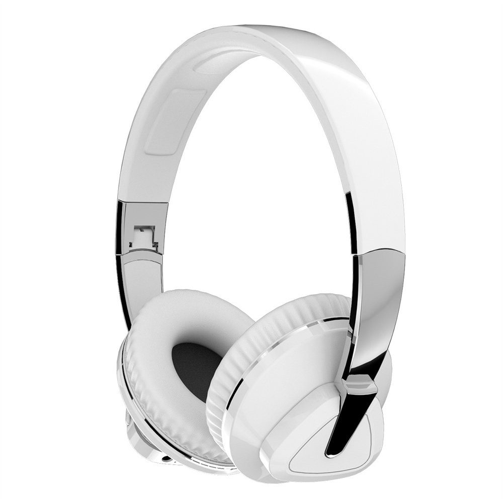lange mehrere (Geräuschunterdrückung, HIFI-Klangqualität, Weiß Over-Ear-Kopfhörer Akkulaufzeit Kopfhörer, lange Akkulaufzeit, Wiedergabeoptionen) Dekorative Kabellose Bluetooth