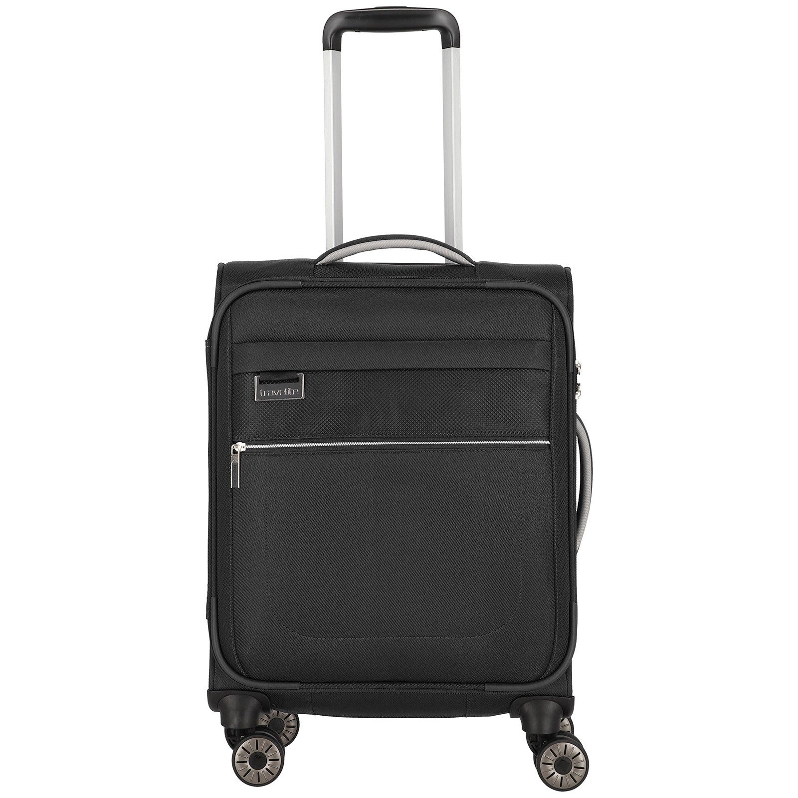 travelite Trolley MIIGO 4-Rollen Kabinen Trolley Boardcase S 55 cm 2,5 kg 092747, 4 Rollen, TSA Schloss, Doppelrollen