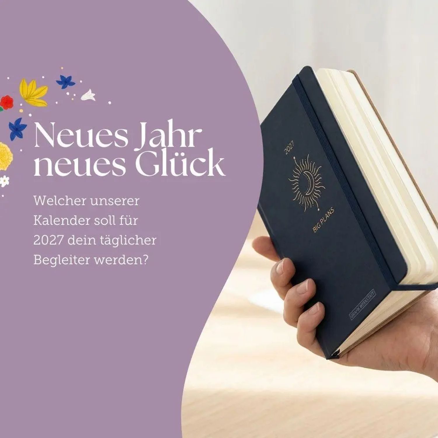 Grafik Werkstatt Schülerkalender Schülerkalender 2026 / 2027 Das wird mein Jahr