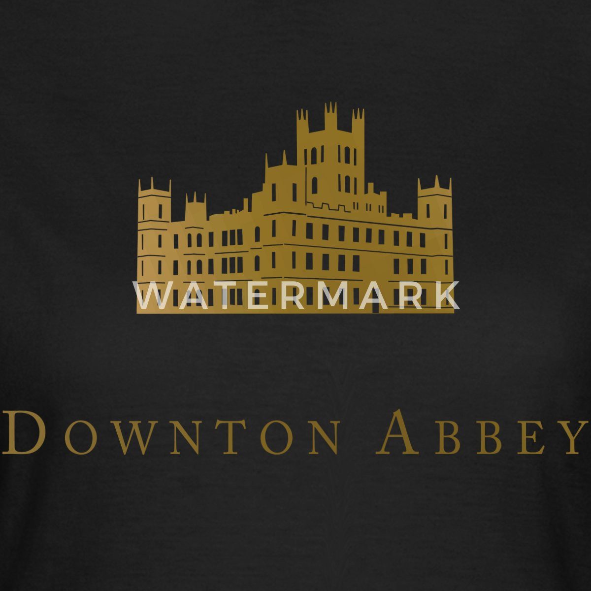 Spreadshirt T-Shirt Downton Abbey Highclere Castle Frauen T-Shirt (1-tlg) günstig online kaufen