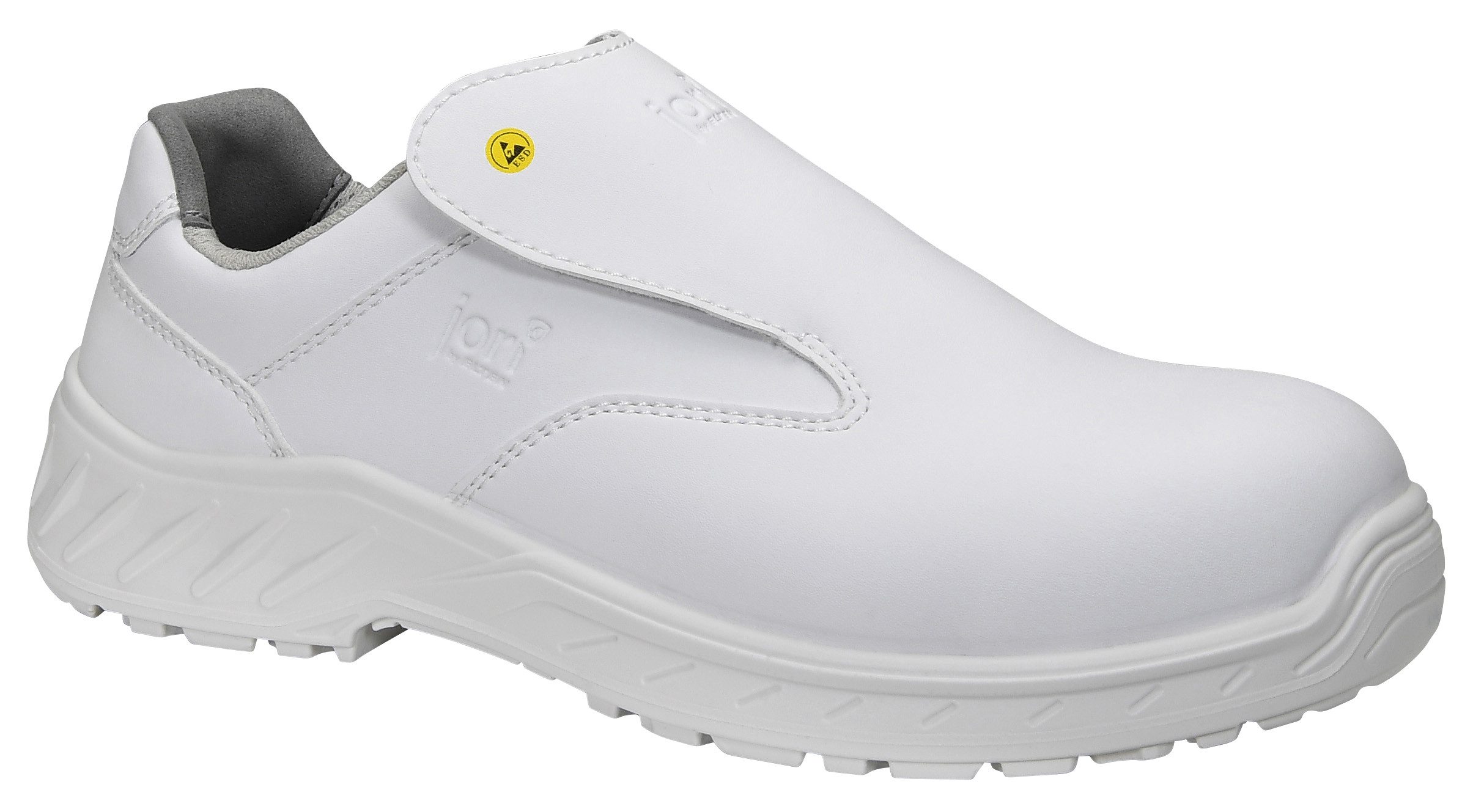 ELTEN jo_CLEAN Slipper white Low ESD S3S Sicherheitsschuh (Schuhkarton, Paar)