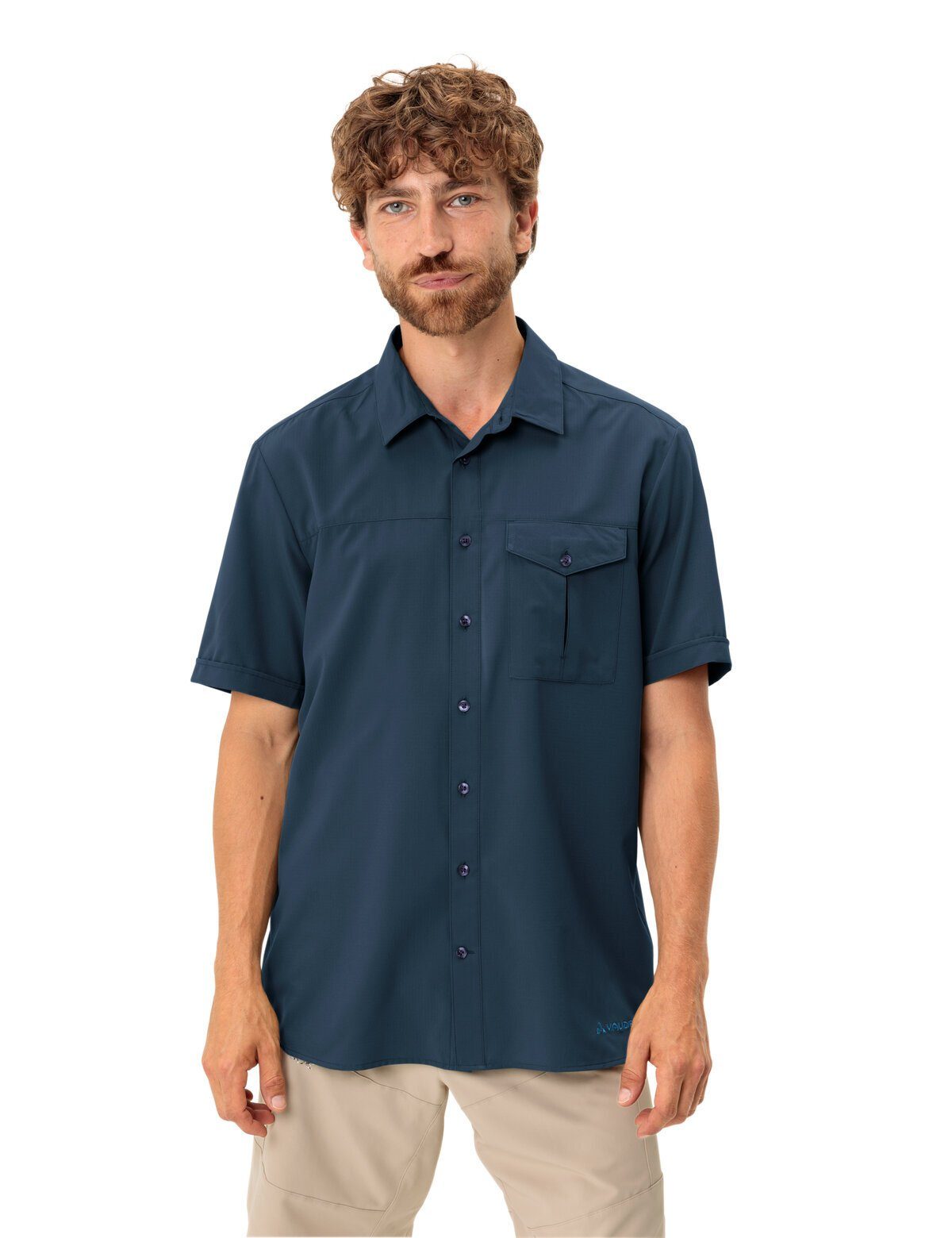 VAUDE Funktionshemd Men's Rosemoor Shirt II (1-tlg) atmungsaktives und pflegeleichtes Hemd