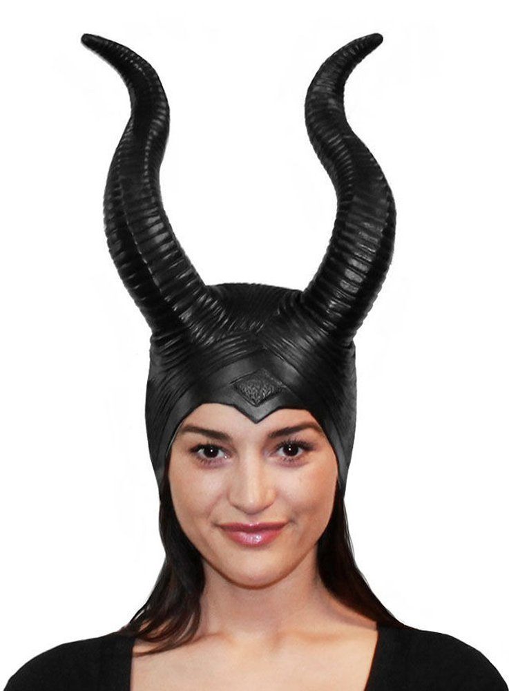 Hasbro Hexen-Kostüm Dunkle Fee Hörner, Imposante Hörner für Teufel und düstere Fantasywesen