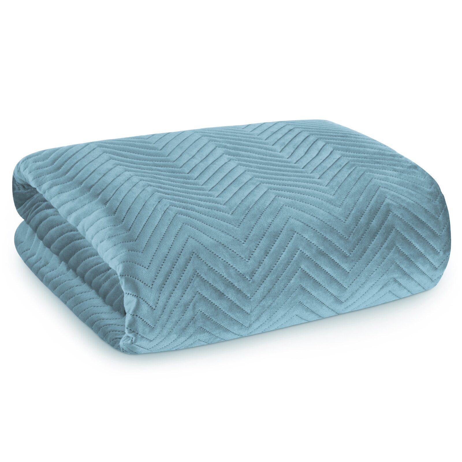 Eurofirany Bettüberwurf SOFIA, Elegante Tagesdecke Velvet günstig online kaufen
