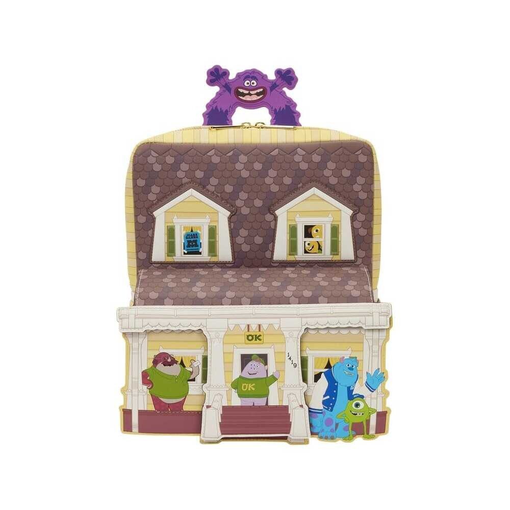 Loungefly Rucksack Monsters University Oozma Kappa House Figural Mini Backpack