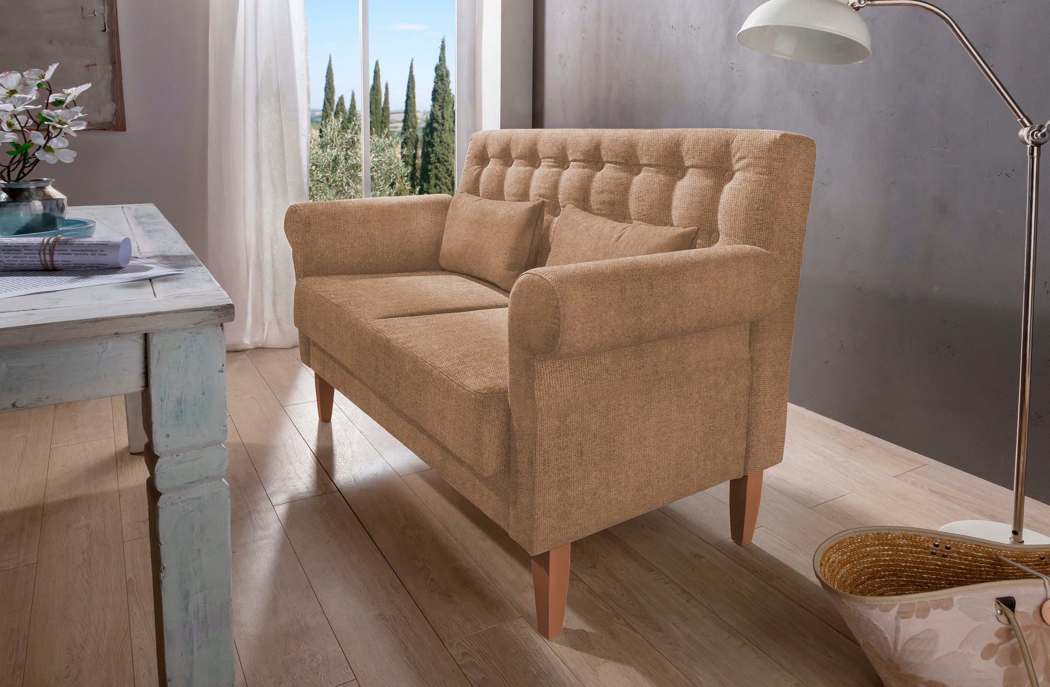 Home affaire Küchensofa "Scalea", inkl. 2 Stk. Zierkissen, in verschiedenen günstig online kaufen