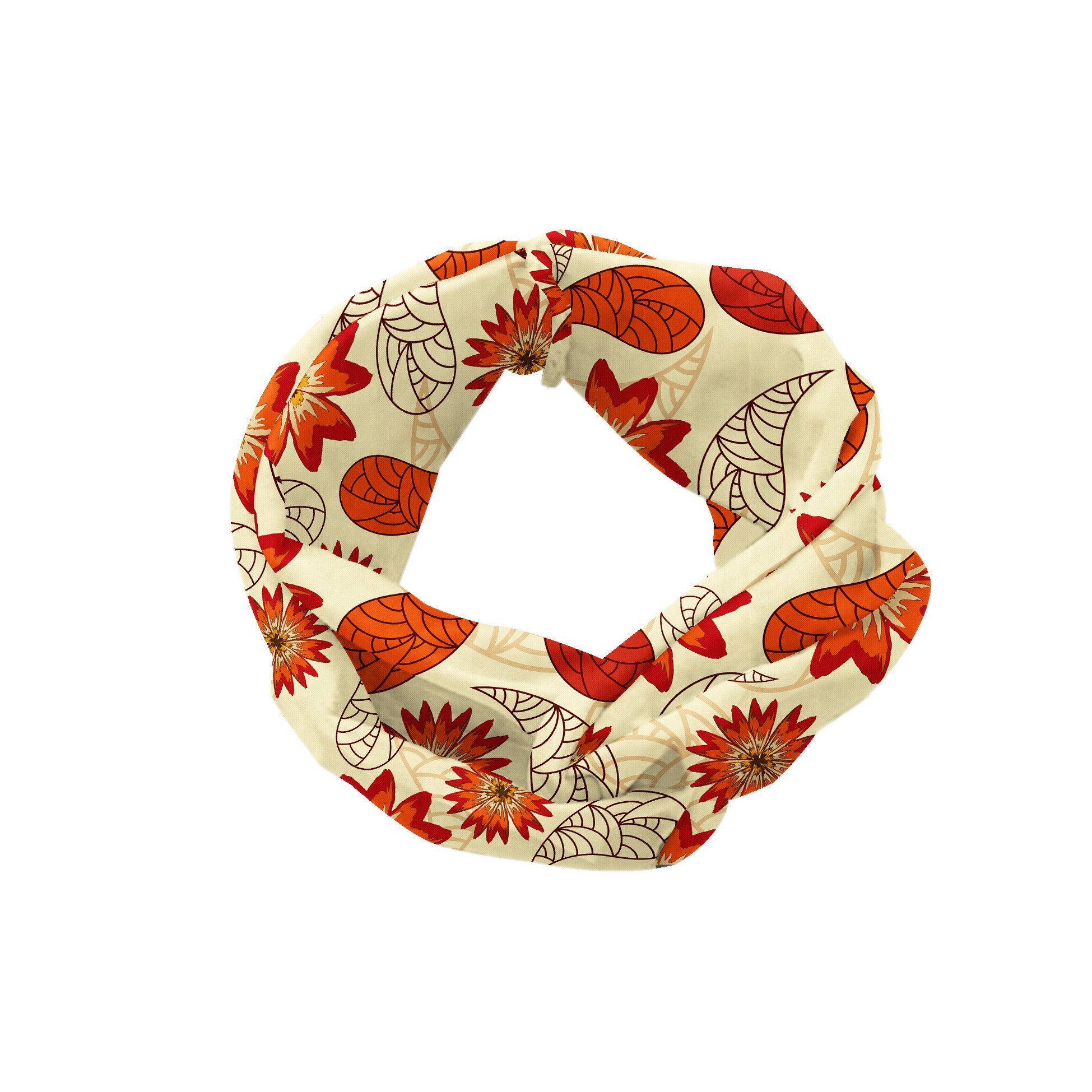 Abakuhaus Stirnband Elastisch und alltags Angenehme Mohnblumen-Blumen accessories Red Blumen Retro