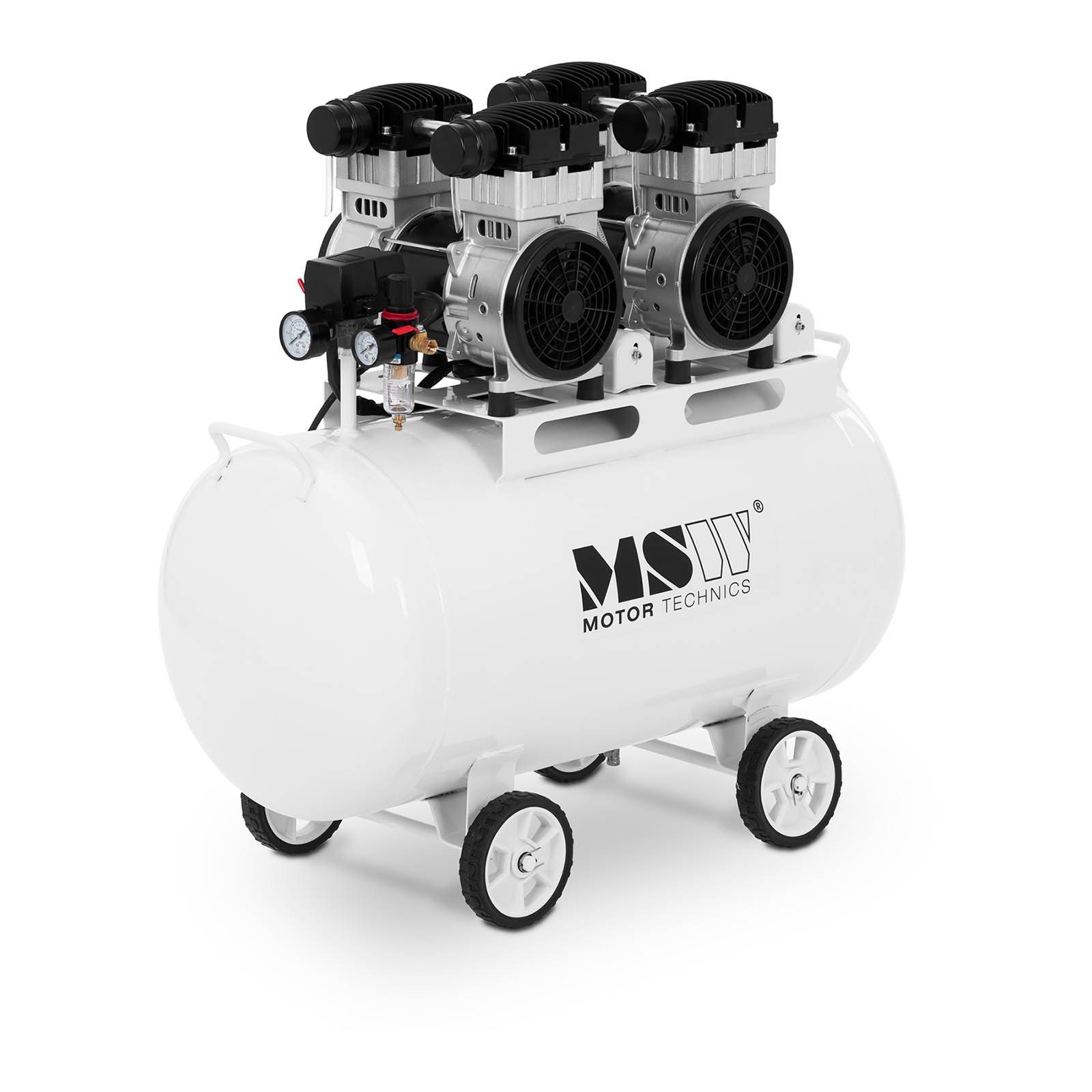MSW Kompressor Kompressor ölfrei Druckluft-Kompressor Luftkompressor 100 L  3000 W