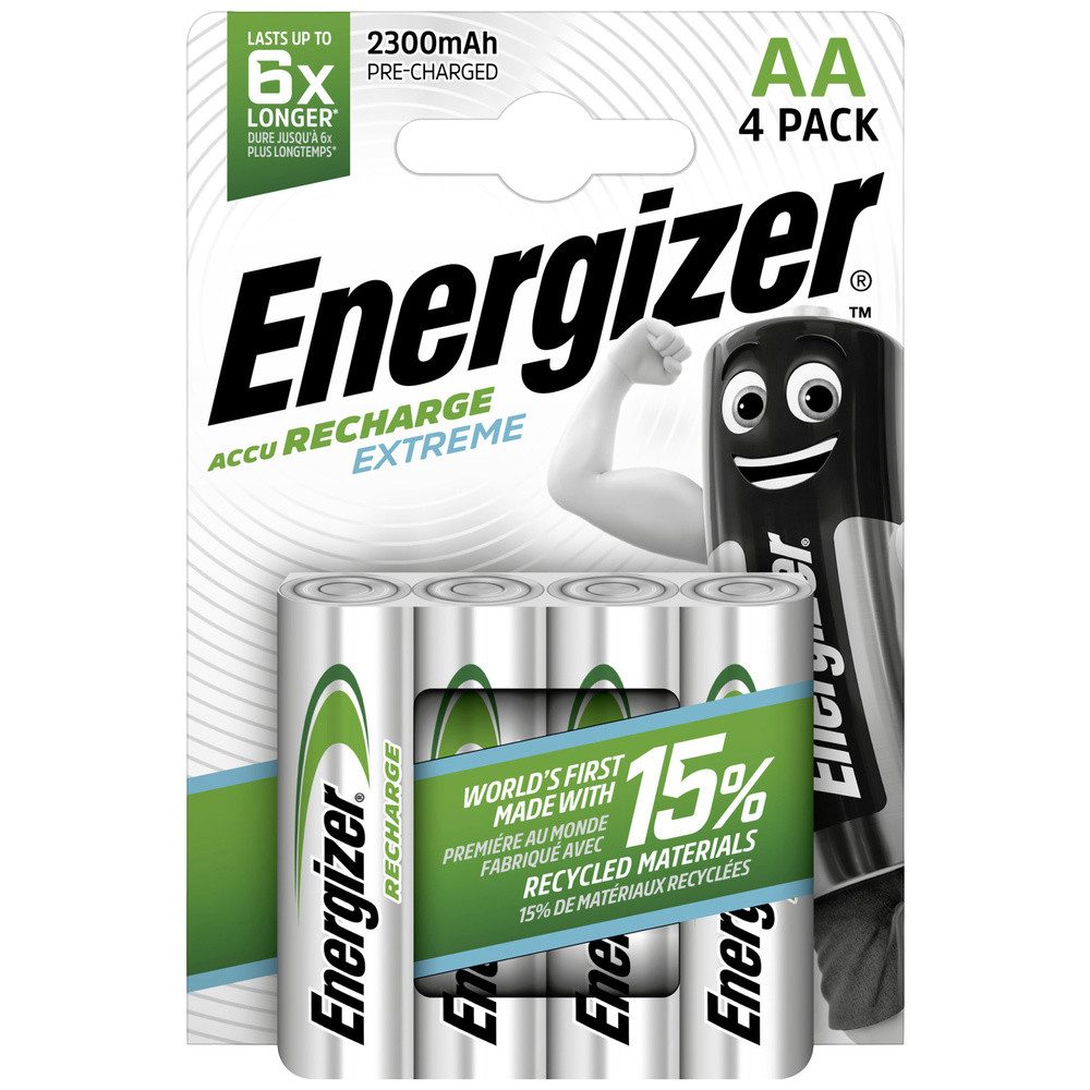 Energizer Energizer Extreme HR06 Mignon (AA)-Akku NiMH 2300 mAh 1.2 V 4 St. Batterie
