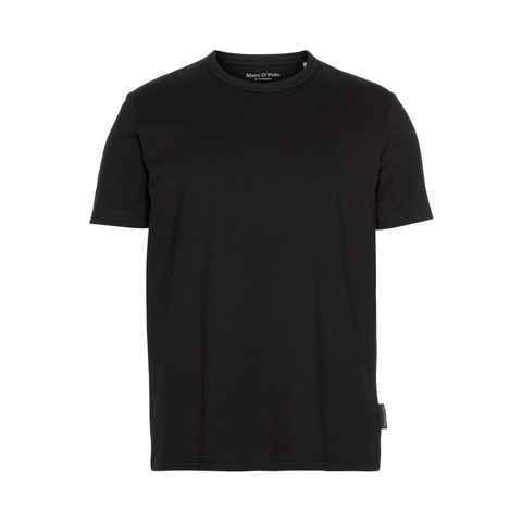 Marc O'Polo T-Shirt Rundhals-T-Shirt Regular aus hochwertiger Baumwolle
