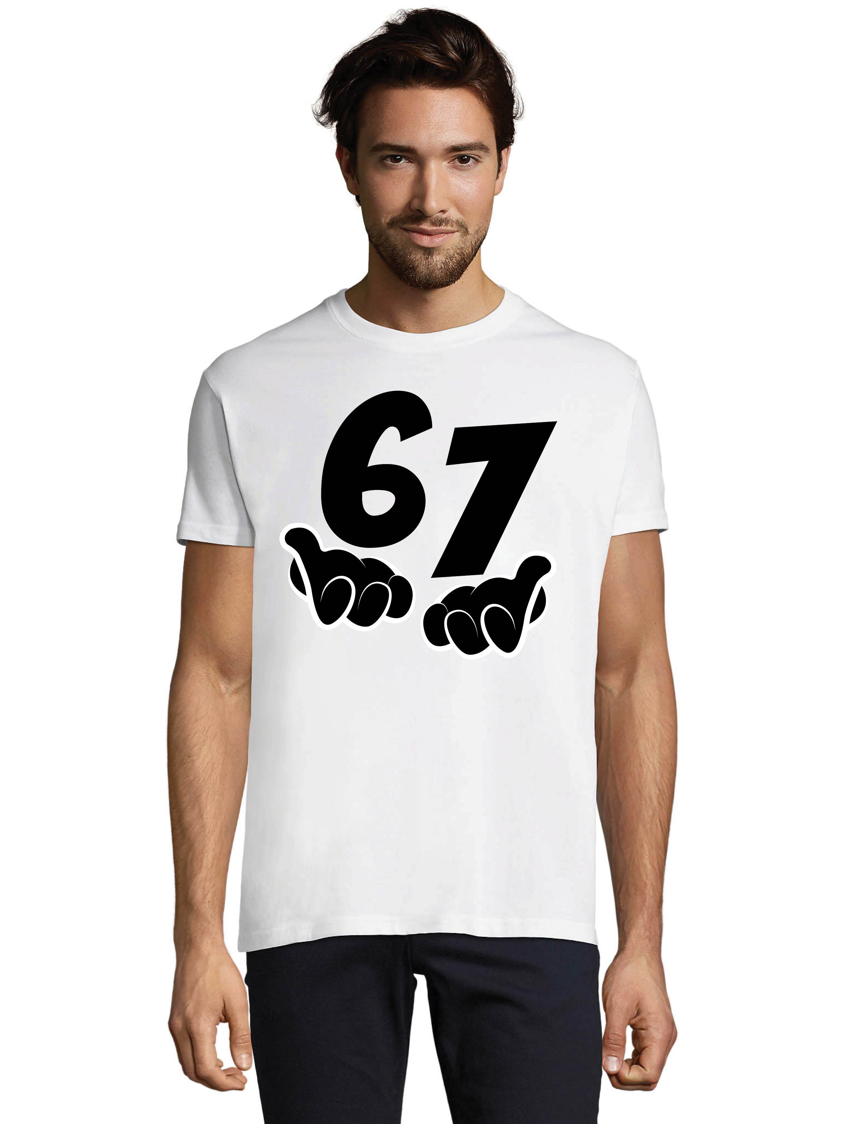 Youth Designz Print-Shirt Herren T-Shirt "67" lustig Fun-Print Statement Ge günstig online kaufen