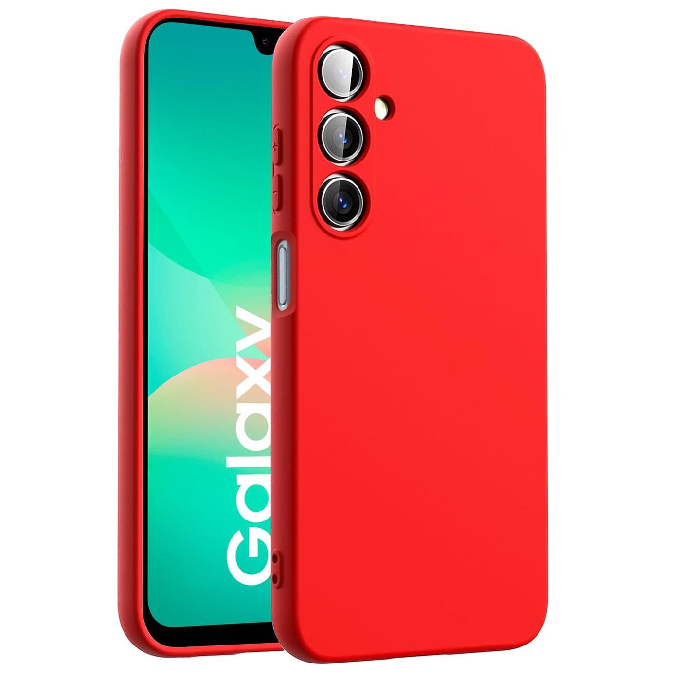 CoolGadget Handyhülle Silikon Colour Series Slim Case für Samsung Galaxy A17 5G 6,7 Zoll, Hülle weich Handy Cover für Samsung A17 5G Schutzhülle