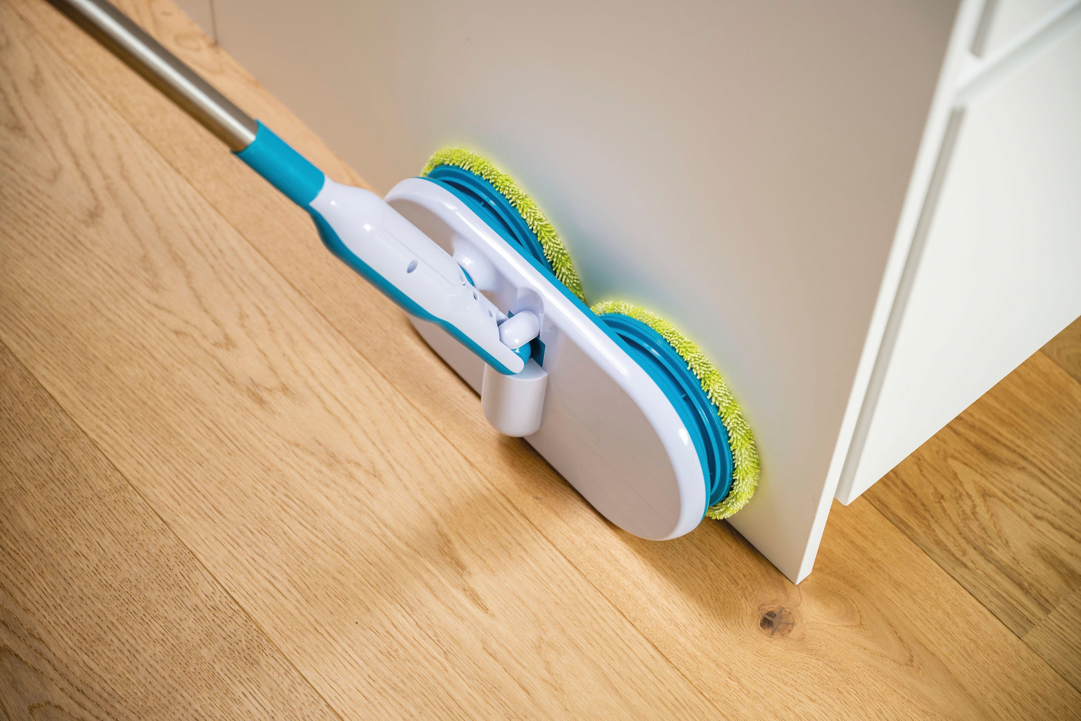 MediaShop Akku-Wischmopp Hurricane Flaoting Mop, beutellos