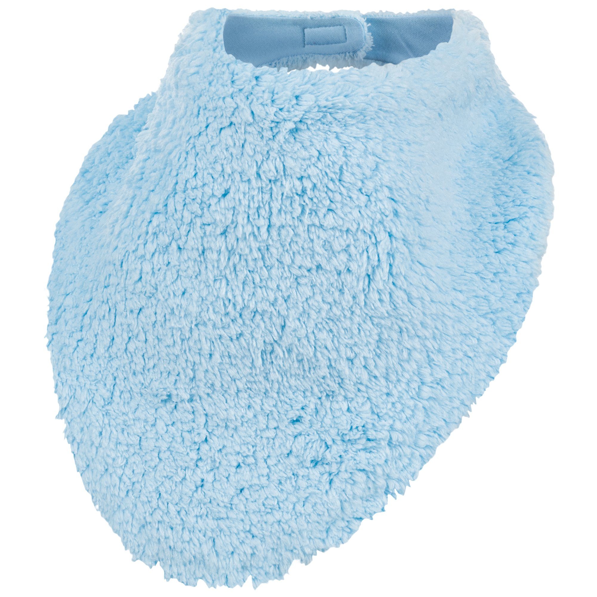 F.P.H. Maja Dreieckstuch Winterschal Baby Plüschschal Halstuch, Klettverschluss