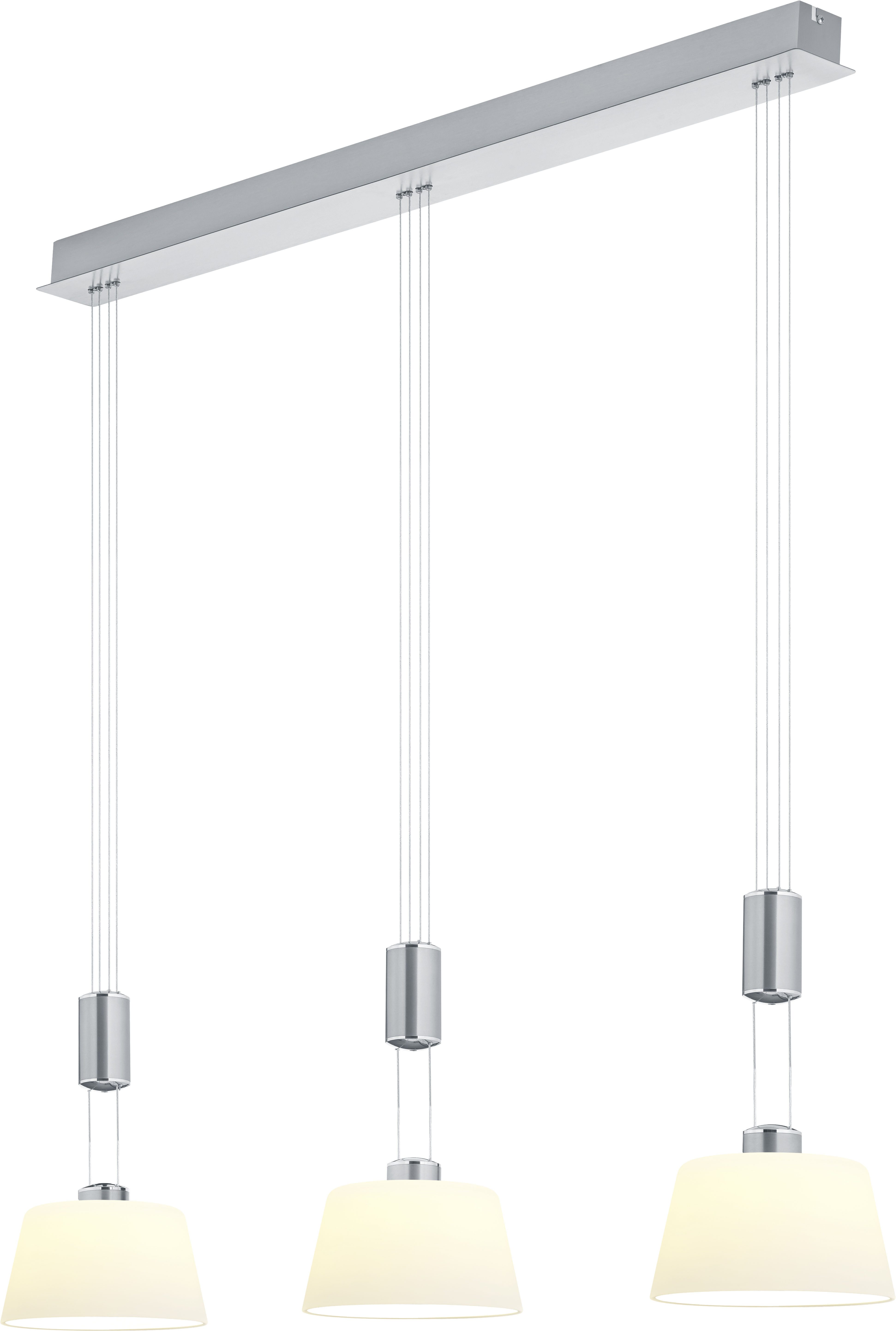HELL höllisch gutes Licht LED Pendelleuchte ELEGANCE, LED fest integriert, Warmweiß, dimmbar über Wanddimmer, Höhenverstellbar
