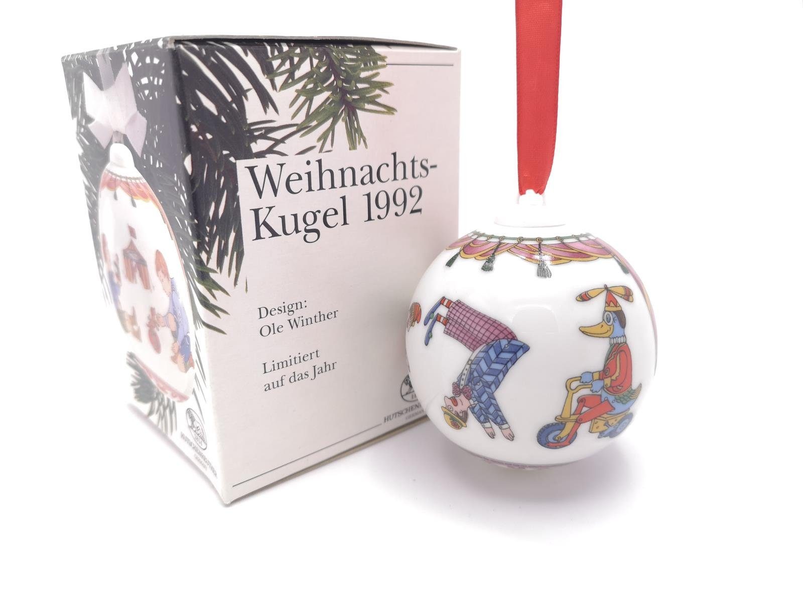 Hutschenreuther Christbaumschmuck Kugel 1992 in 1992 OVP 