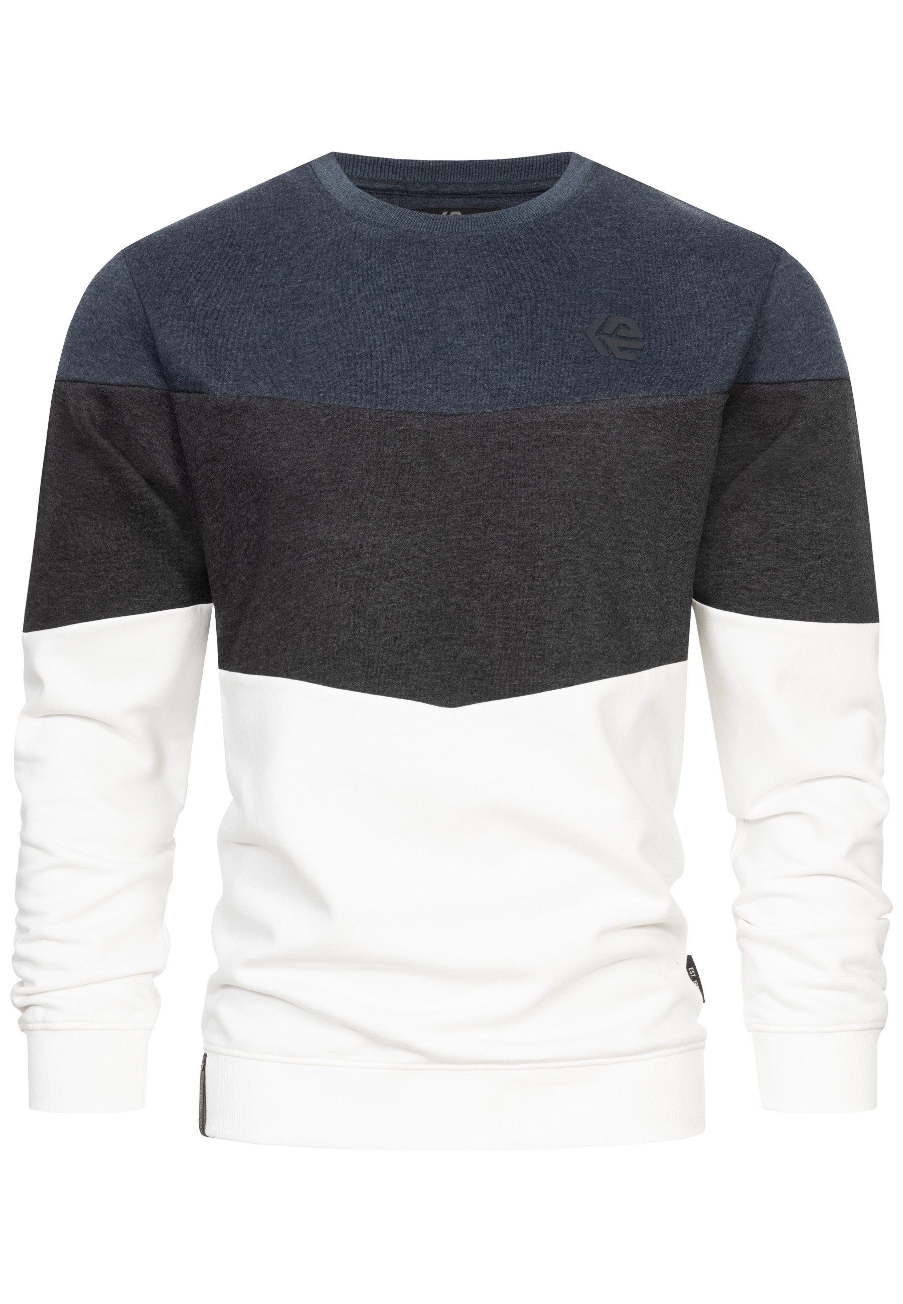 Indicode Sweater Herren INFlirts Sweatshirt Herrenpulli
