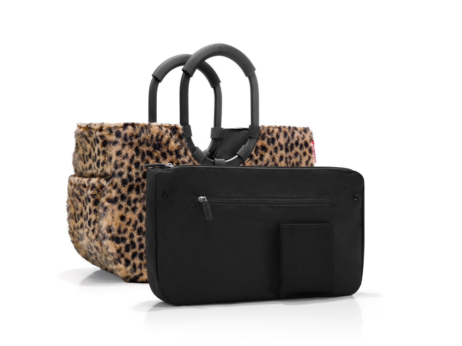 REISENTHEL® Tragetasche loopshopper M leo fake fur – Bild 4 von 5