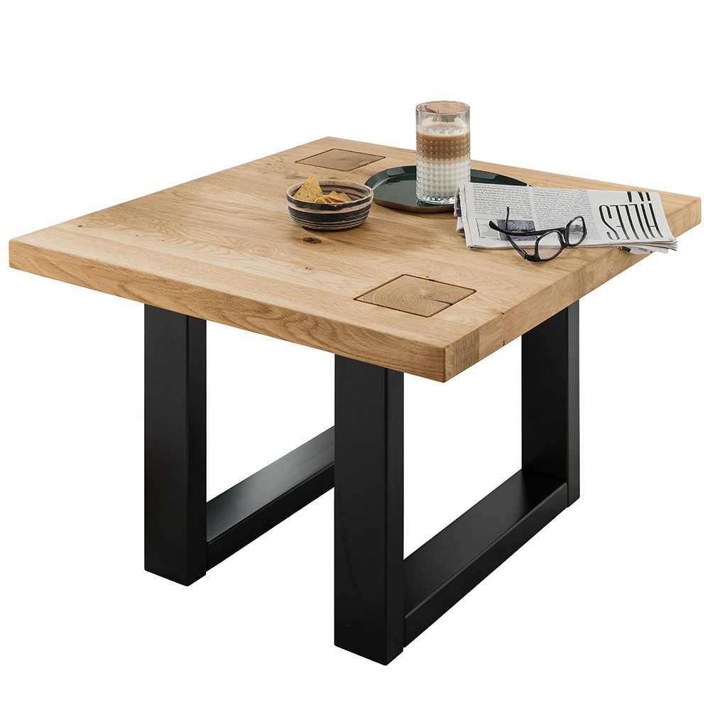 Lomadox Couchtisch WINCHESTER-69, Wohnzimmertisch 70x70 cm Beistelltisch mo günstig online kaufen