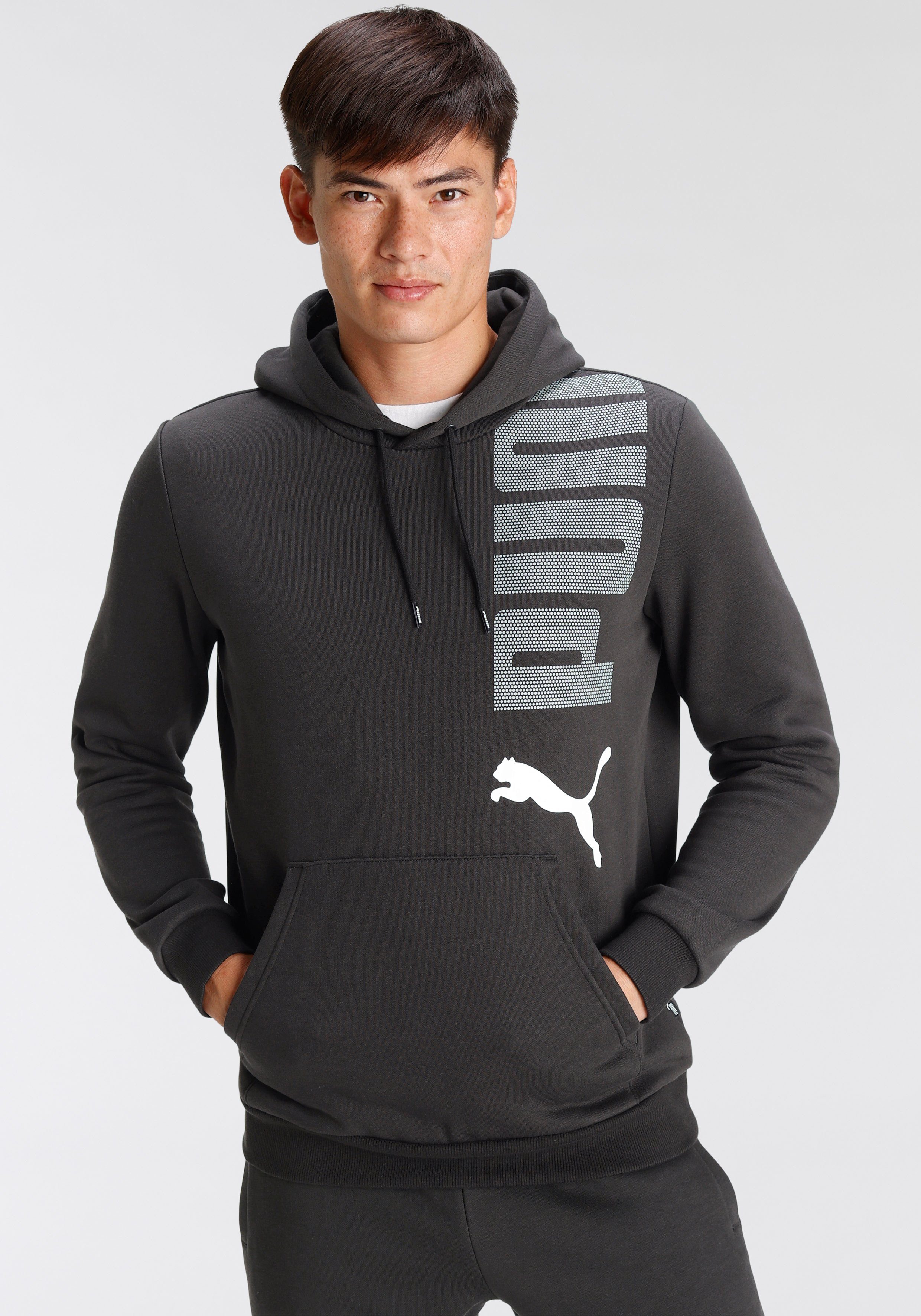 PUMA Kapuzensweatshirt schwarz