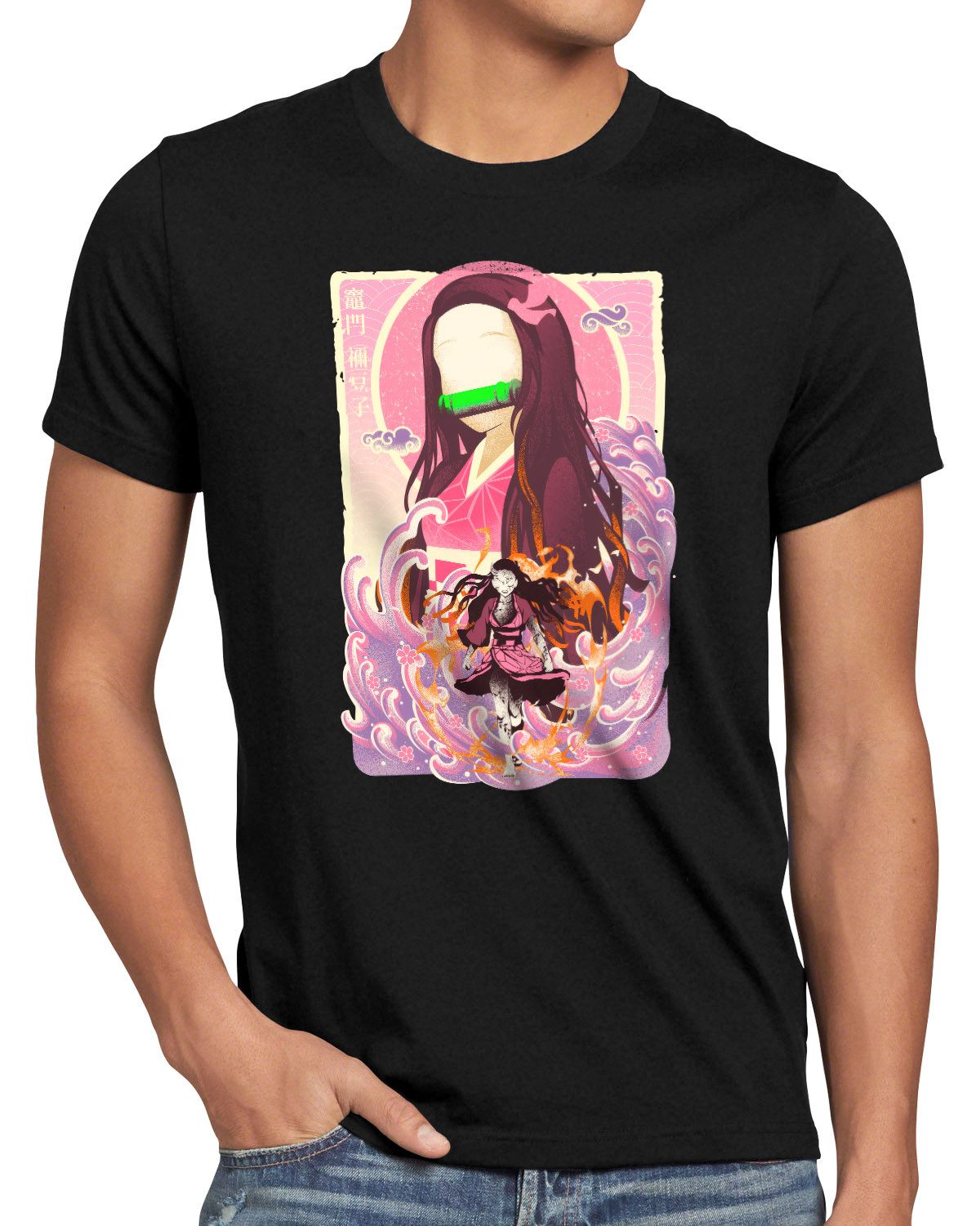 style3 T-Shirt demon slayer kimetsu yaiba tanjiro nezuko zenitsu inosuke hashira dvd