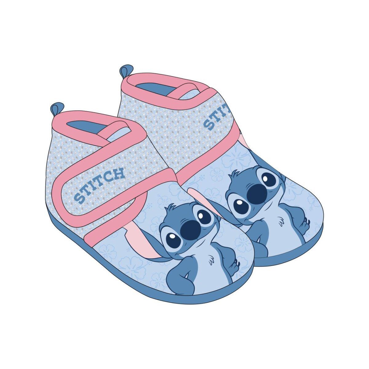 Lilo & Stitch Lilo & Stitch Snuggle Hausschuhe Kinder 25–30 Disney blau Pantoffel