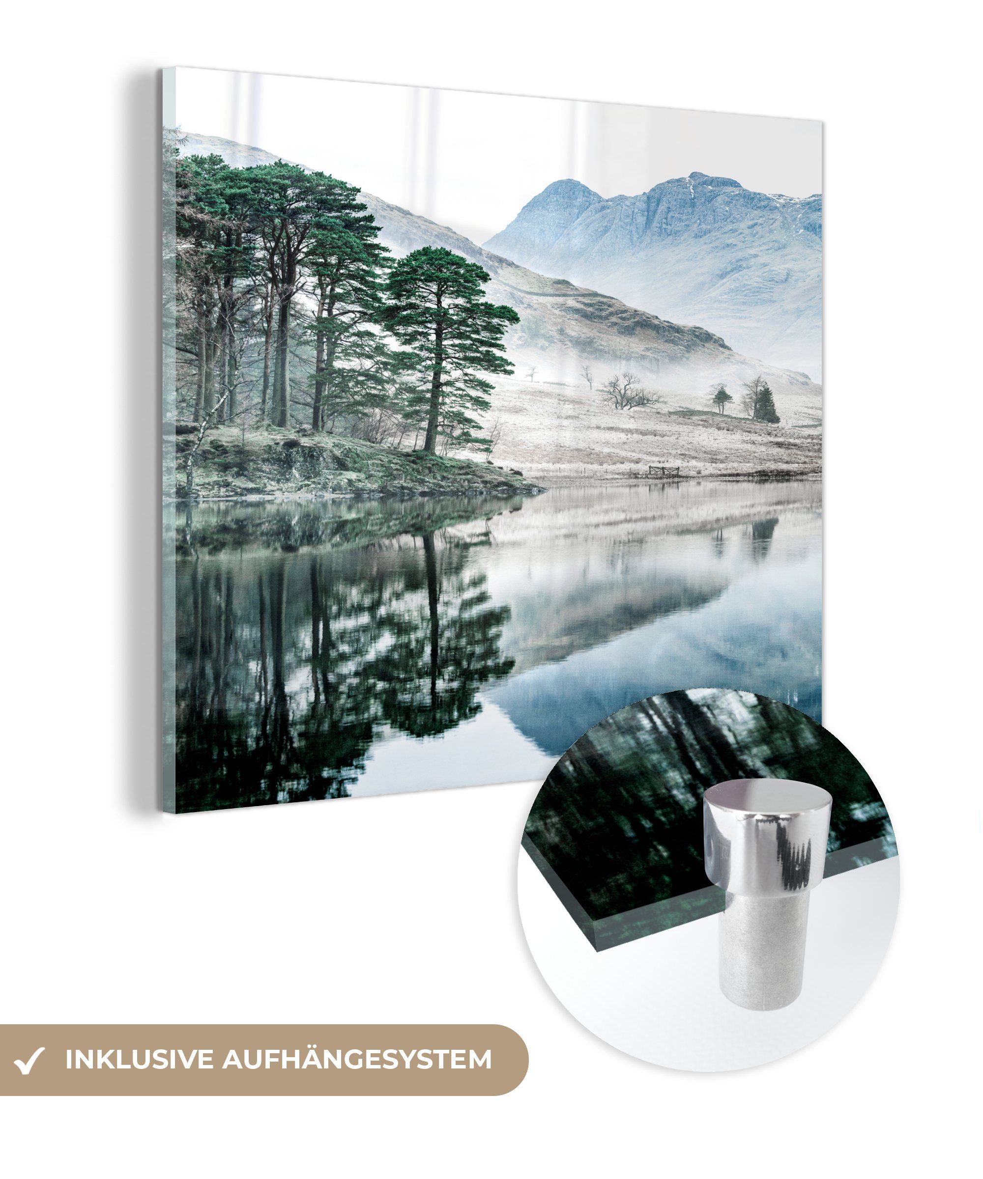 MuchoWow Acrylglasbild Natur - Winter - günstig online kaufen