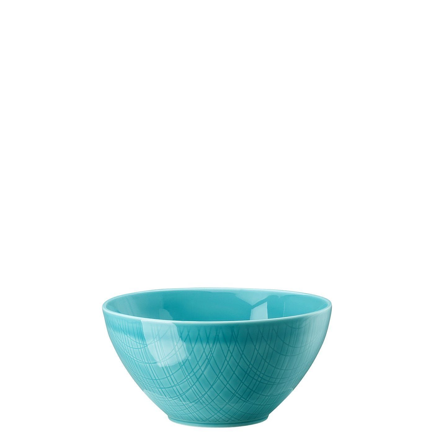 Schale (1-tlg) Servierschüssel Rosenthal Mesh hoch Porzellan, 18 cm, Colours Aqua