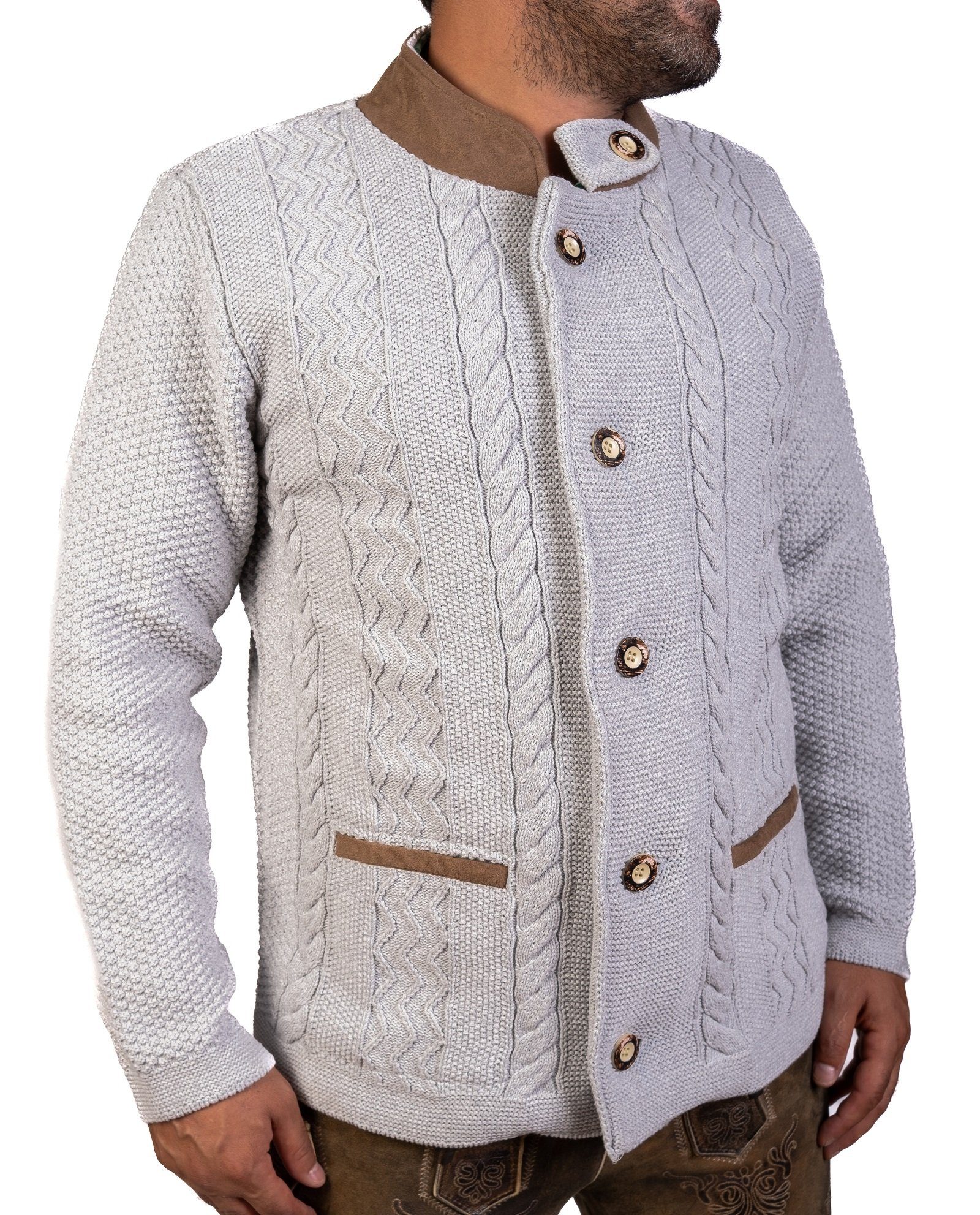 Trachtl Trachtenstrickjacke Herren Strickjacke Markus