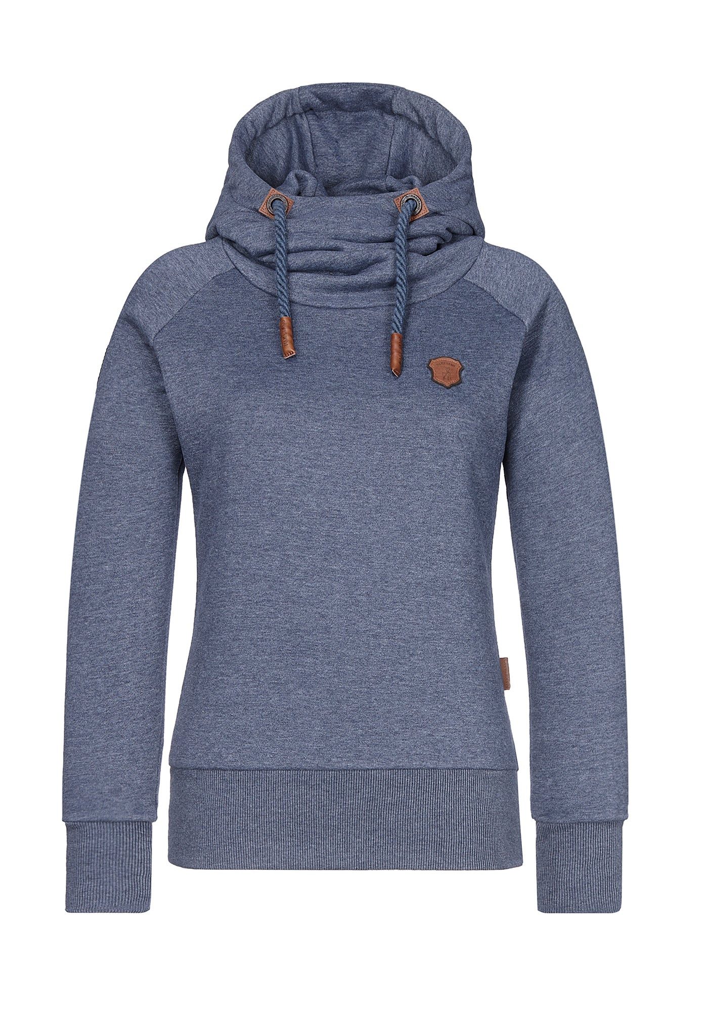 naketano Hoodie Kapuzenpullover Damen Baumwolle, weich, Kapuze, Kängurutasche (Spar-Set, Mandy Spezial) Hoodie, weiche Sweatware, Rippbündchen, Streetwear, Loungewear
