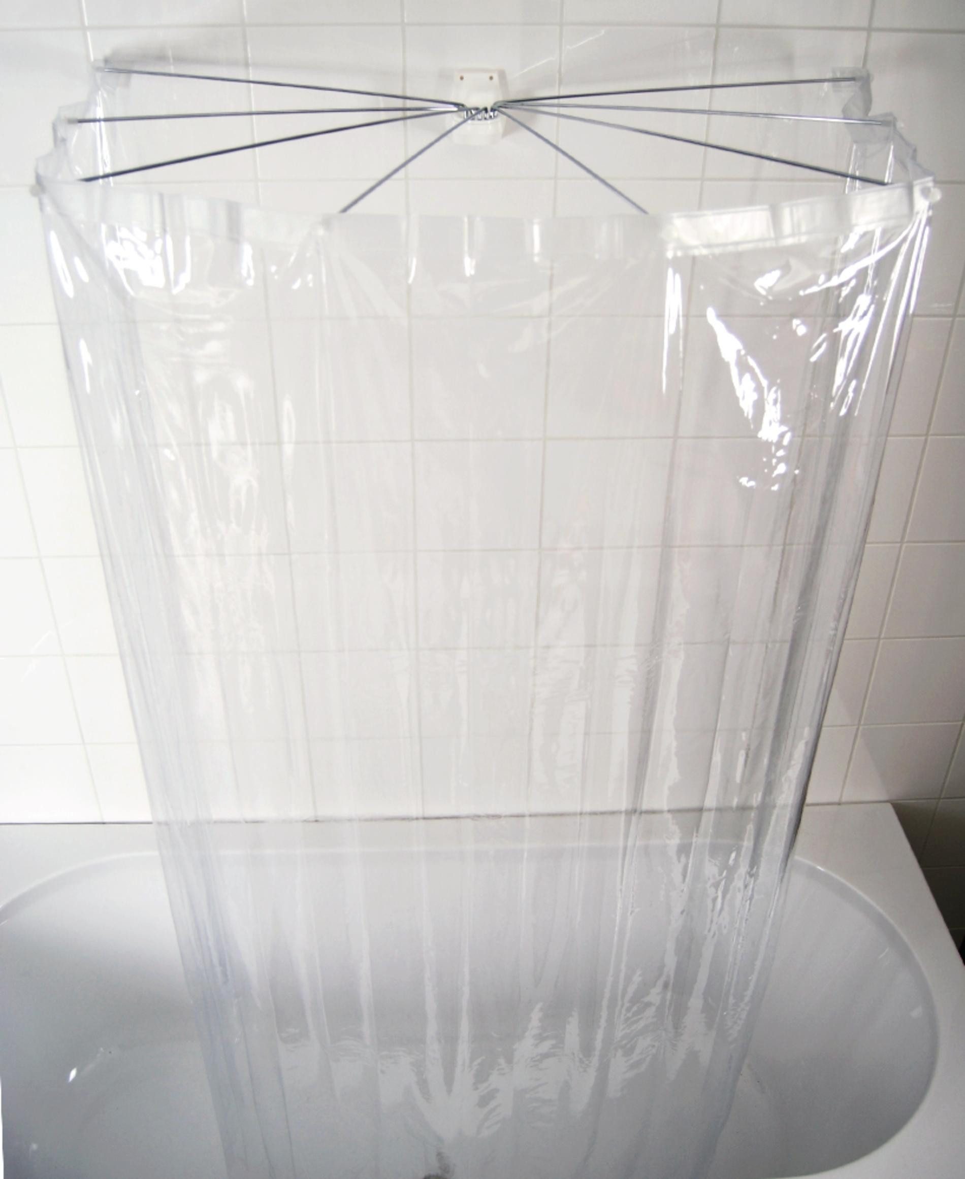 Ridder Duschvorhang Brillant transparent Breite 210 cm günstig online kaufen