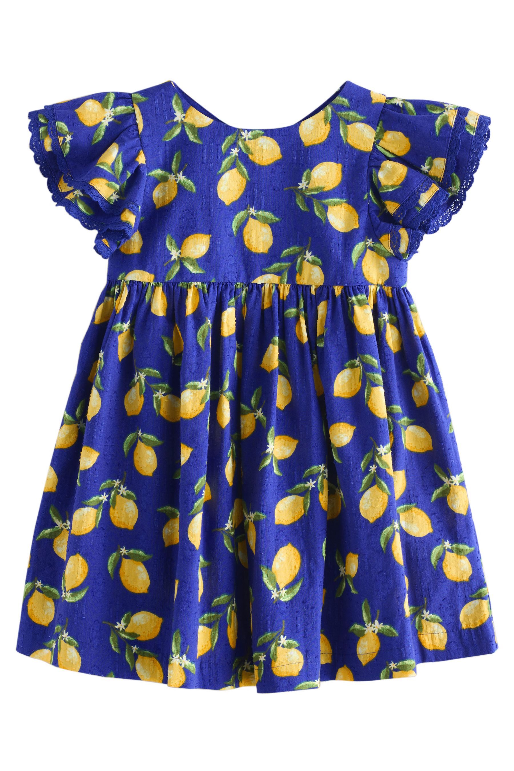 Next Blusenkleid Kleid mit Engelsärmeln (1-tlg)