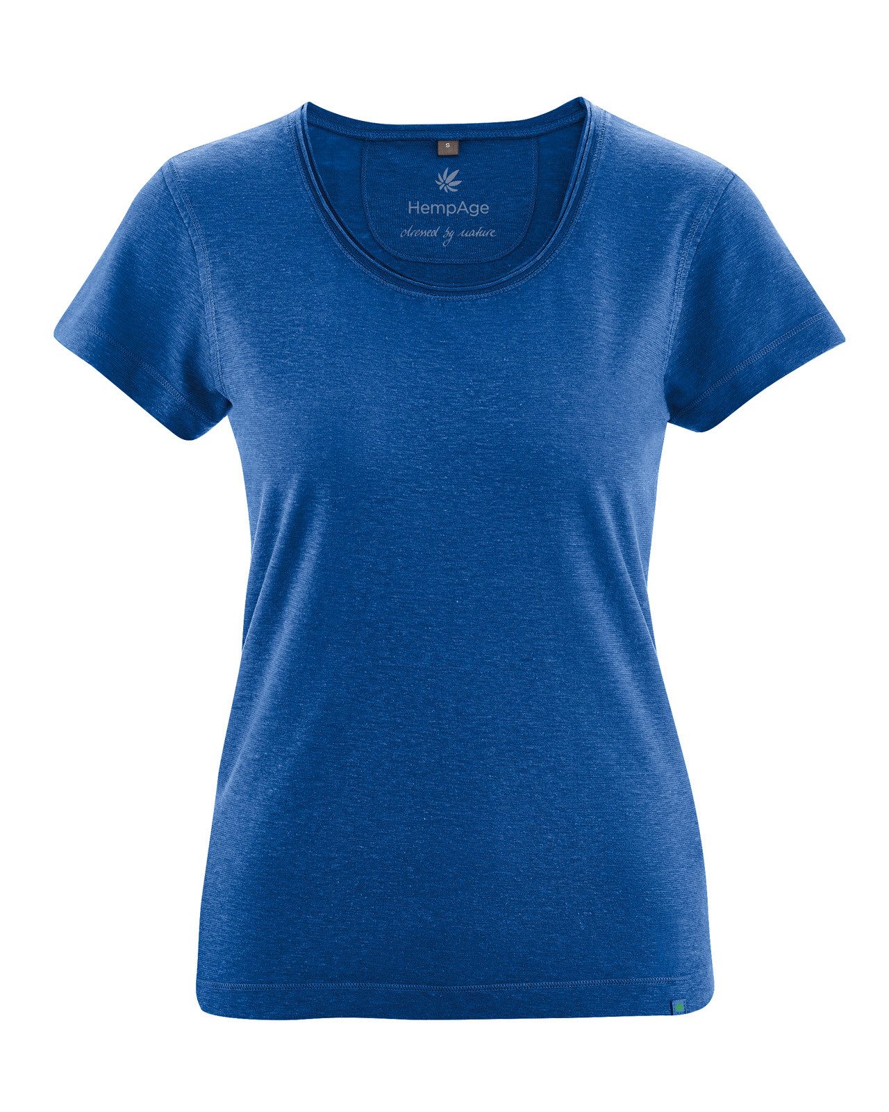 T-Shirt Luftiges T-Shirt Hanf/Biobaumwolle Normal Fit
