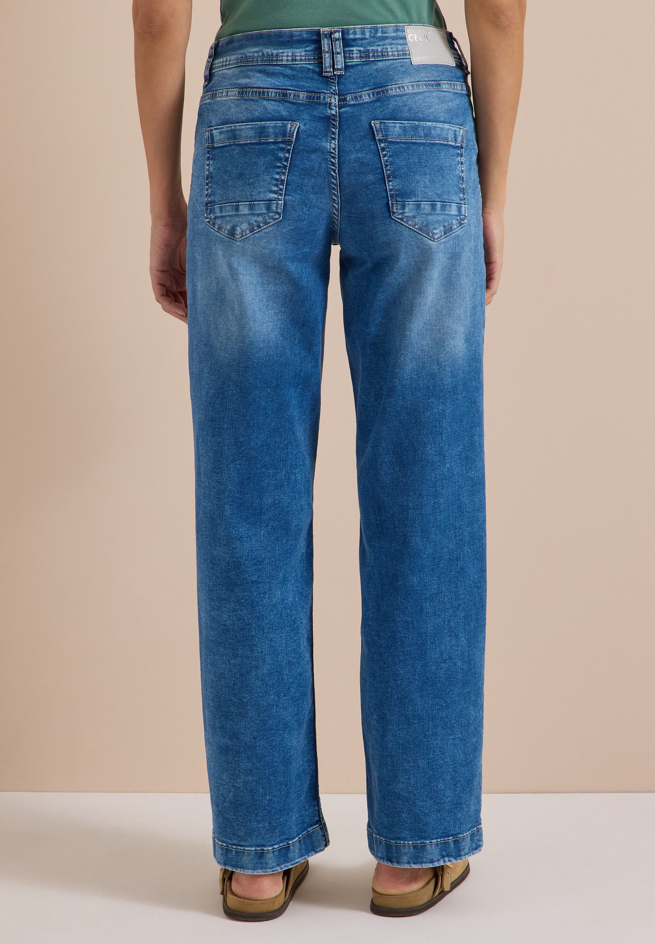 CECIL Loose-fit-Jeans 5-Pocket-Style