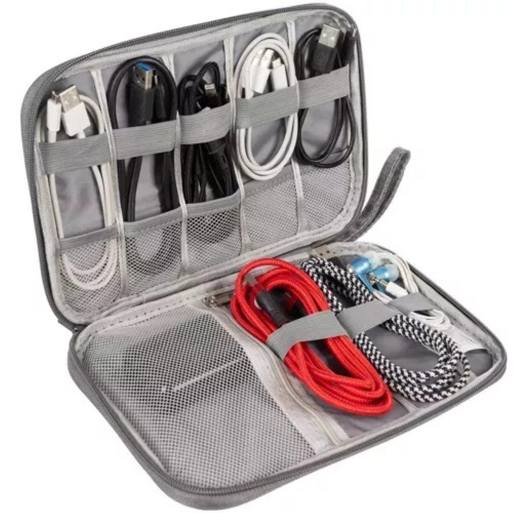 Trizand Taschenorganizer (Reise Organizer Set, 1x Reise Organizer), Ideale Reise Organizer für Kabel, Stifte uvm.